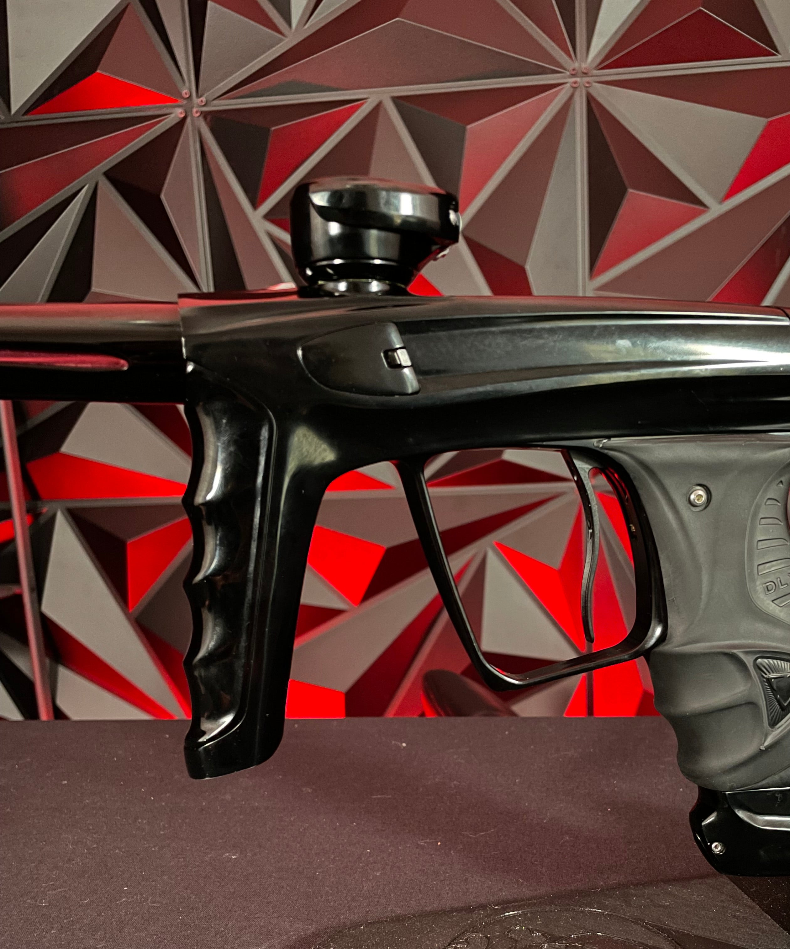 Used DLX Luxe X Paintball Gun - Polished Black
