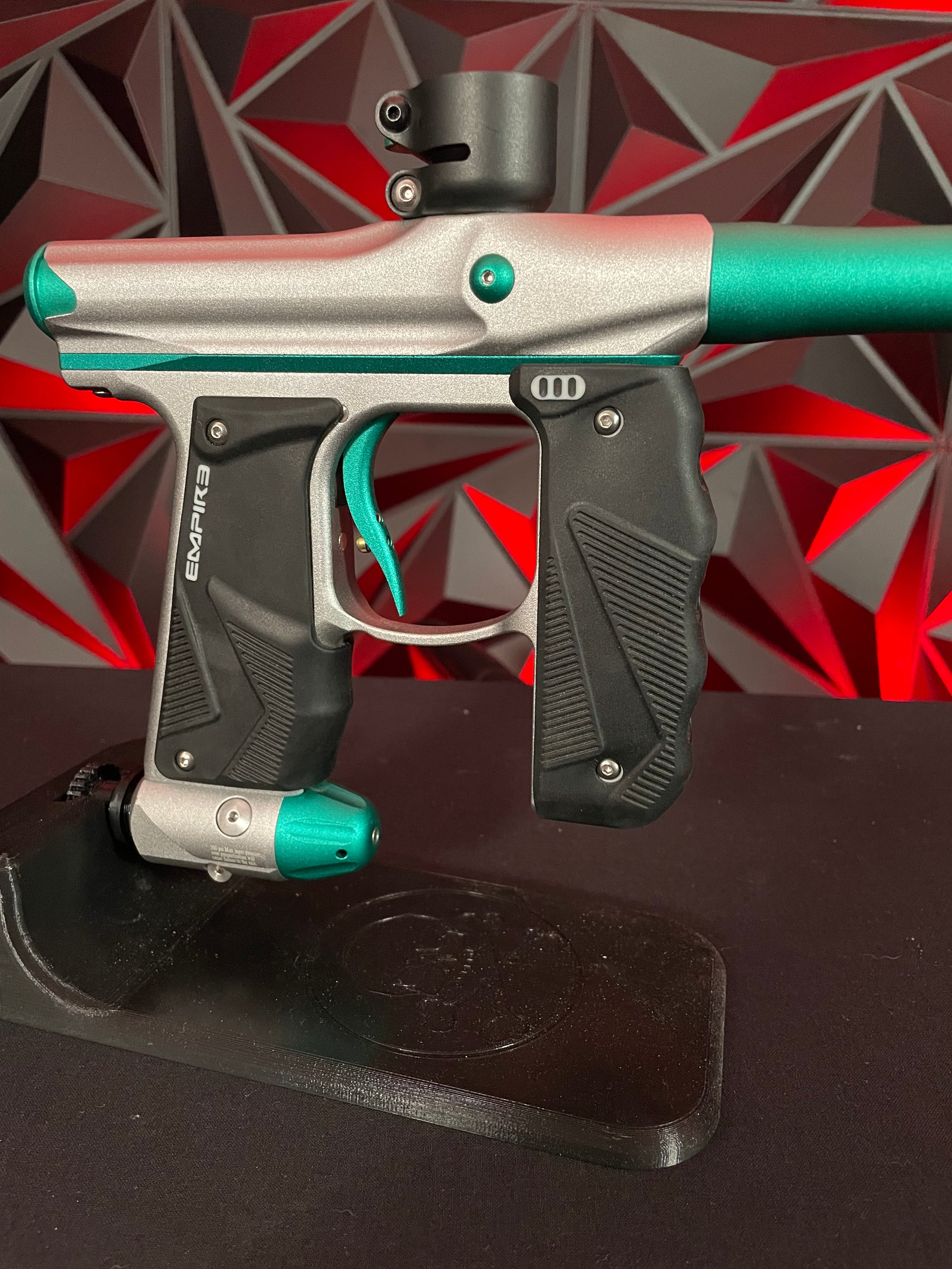 Used Empire Mini GS Paintball Gun - Grey/Teal