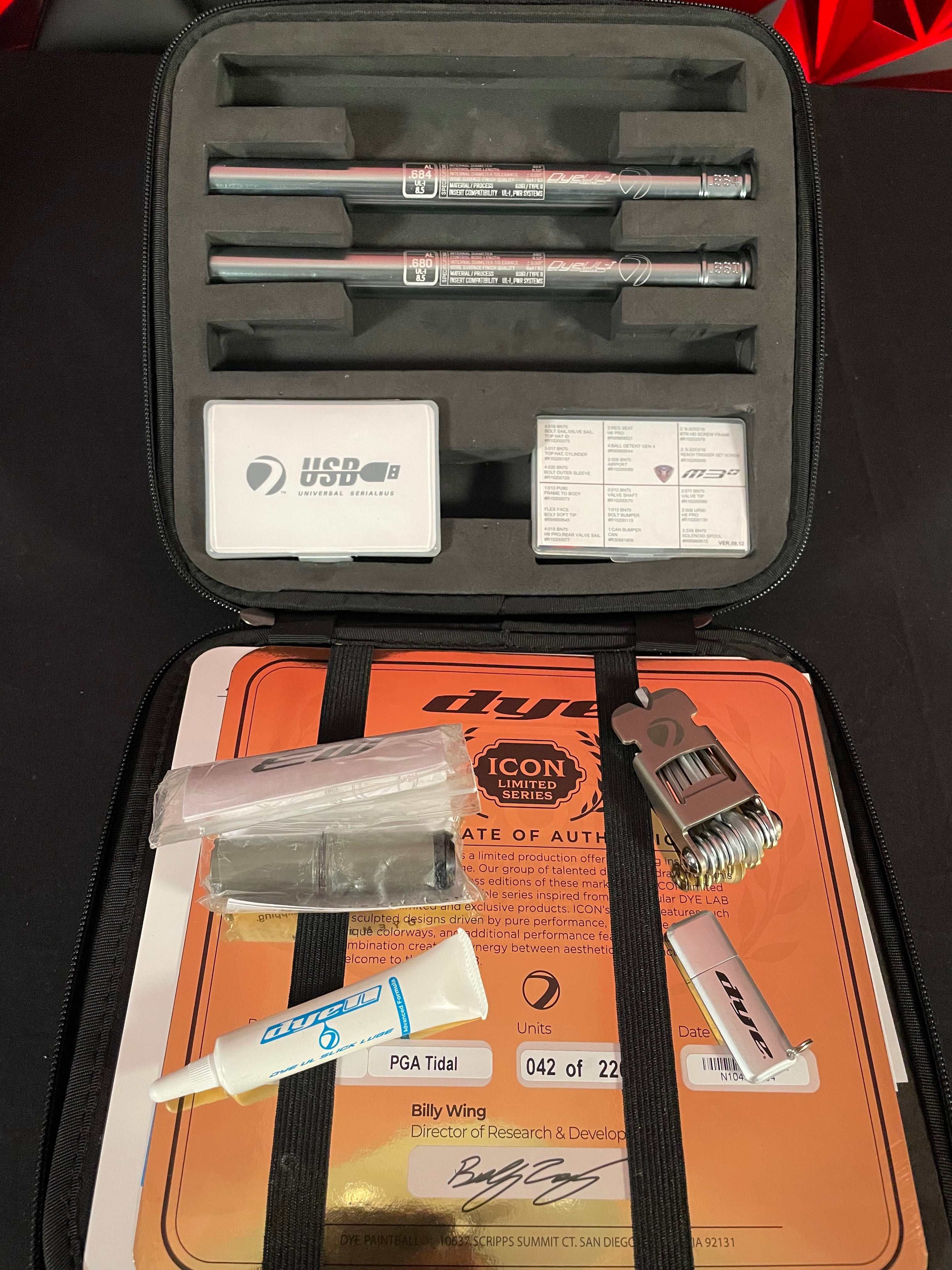 Used Dye M3+ ICON Paintball Gun - PGA Tidal