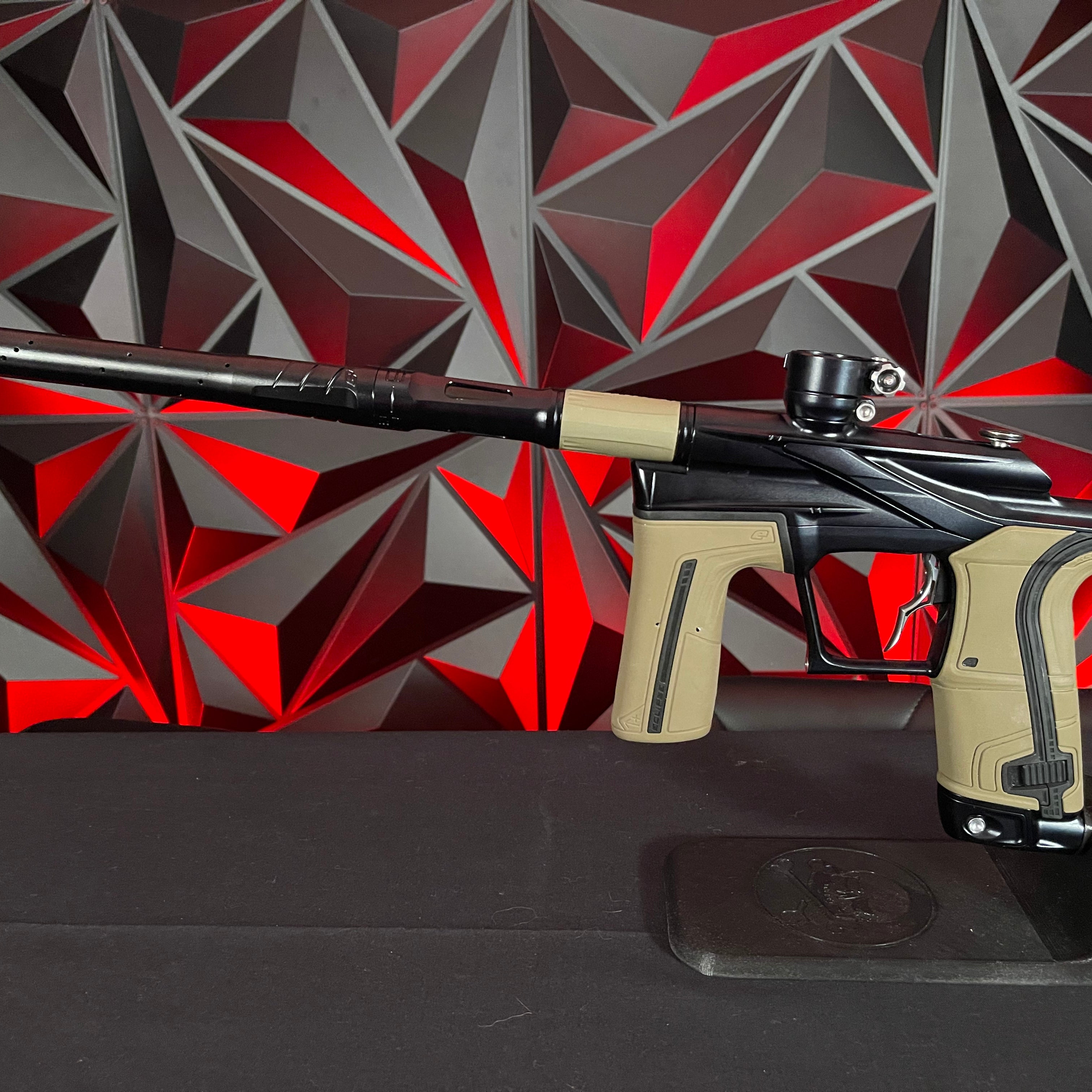 Used Planet Eclipse LV2 Paintball Gun - Midnight w/ Infamous Deuce Trigger & 1 S63 Inserts