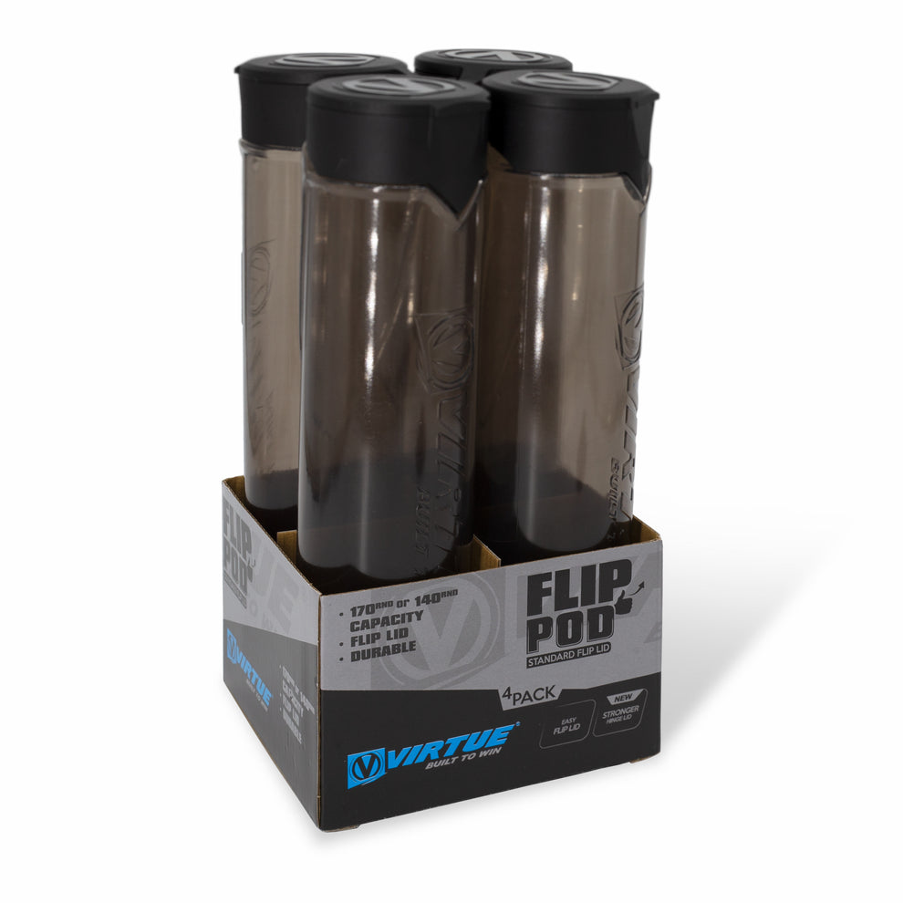 Virtue Flip 170 Round Pods - 4-Pack - Choose Your Color!