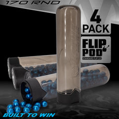 Virtue Flip 170 Round Pods - 4-Pack - Choose Your Color! Smoke