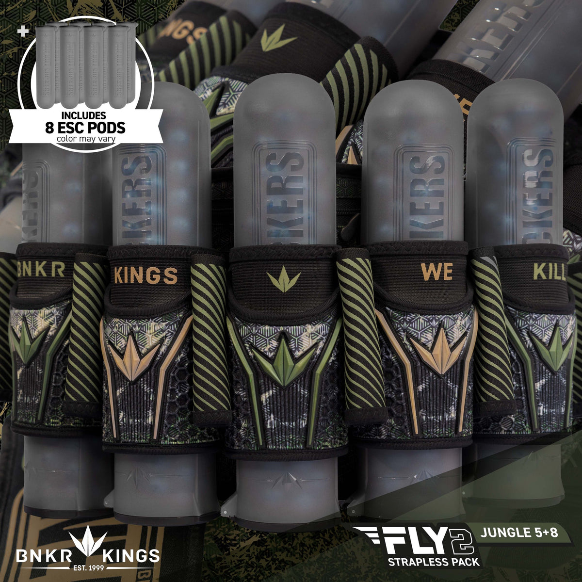 Bunkerkings Fly2 Pack - Jungle Splash 4+7