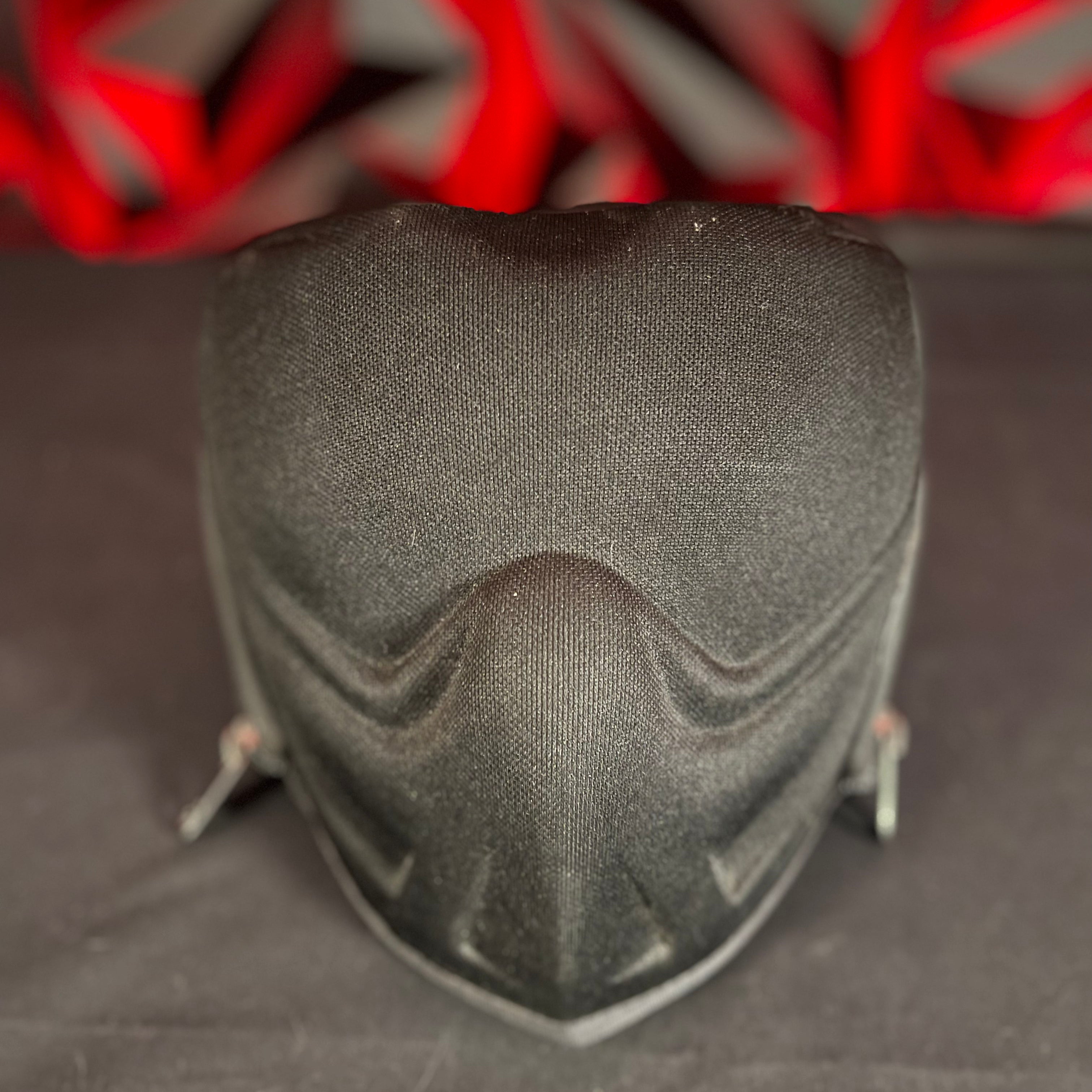 Used Push Unite Paintball Mask - Red Camo w/ Gold Mirror Lens & Case