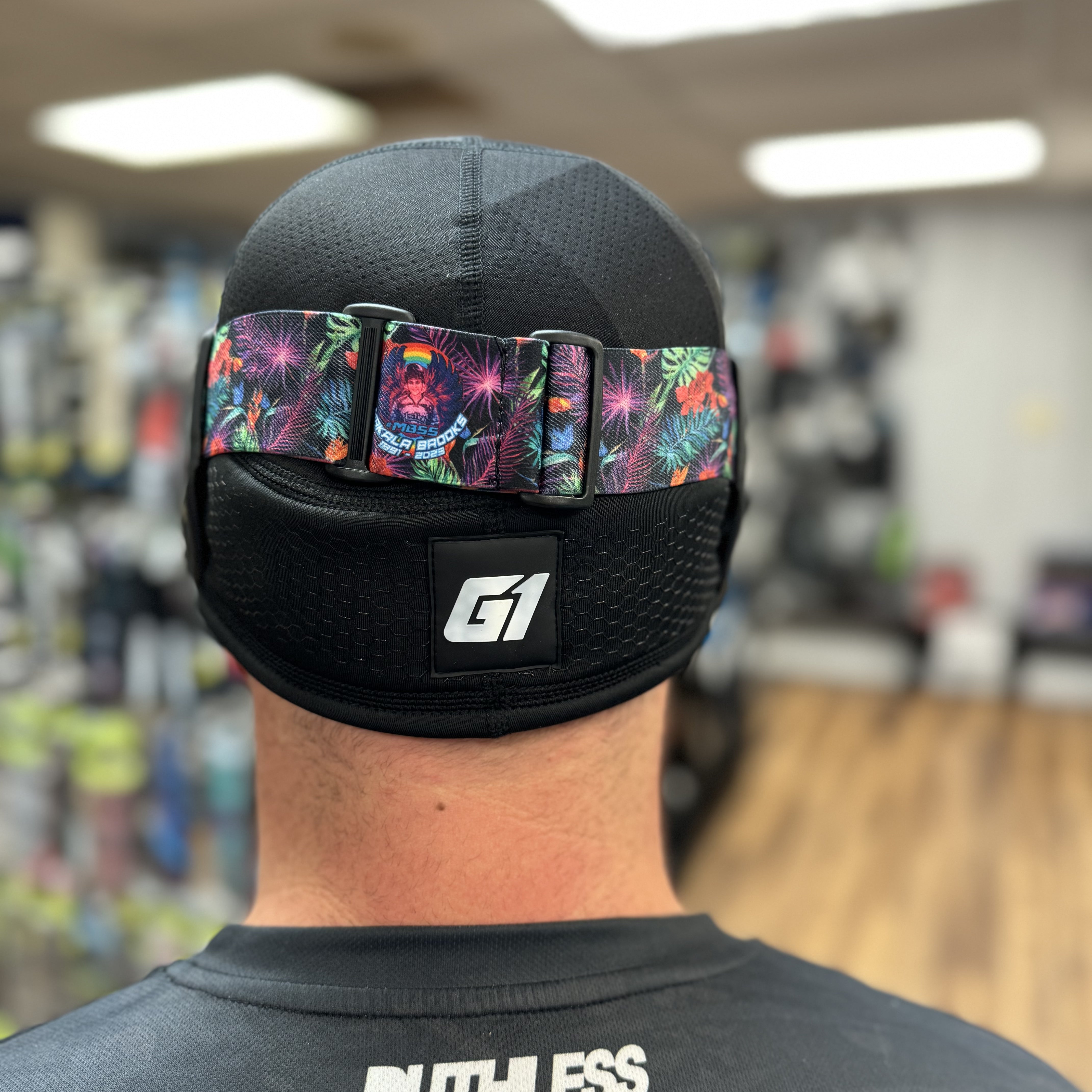 724 Customs Universal Goggle Strap - LE Peak Performance "Kaleidoscope Jungle"