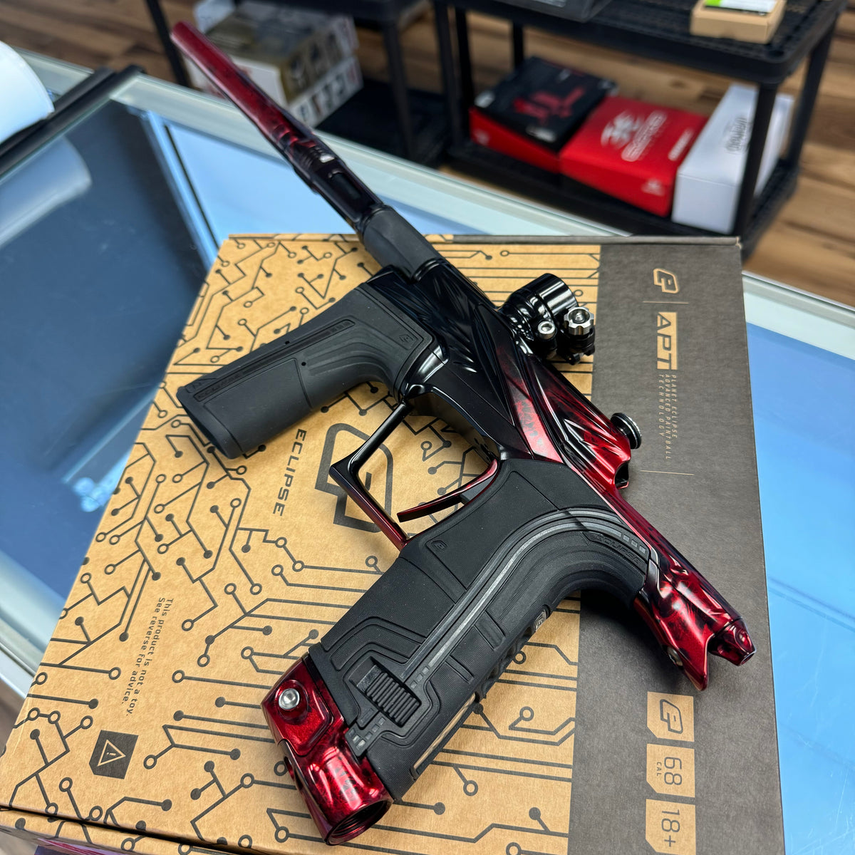 Planet Eclipse Ego LV2 Paintball Gun - Project G2 - Blood Smoke (Polis