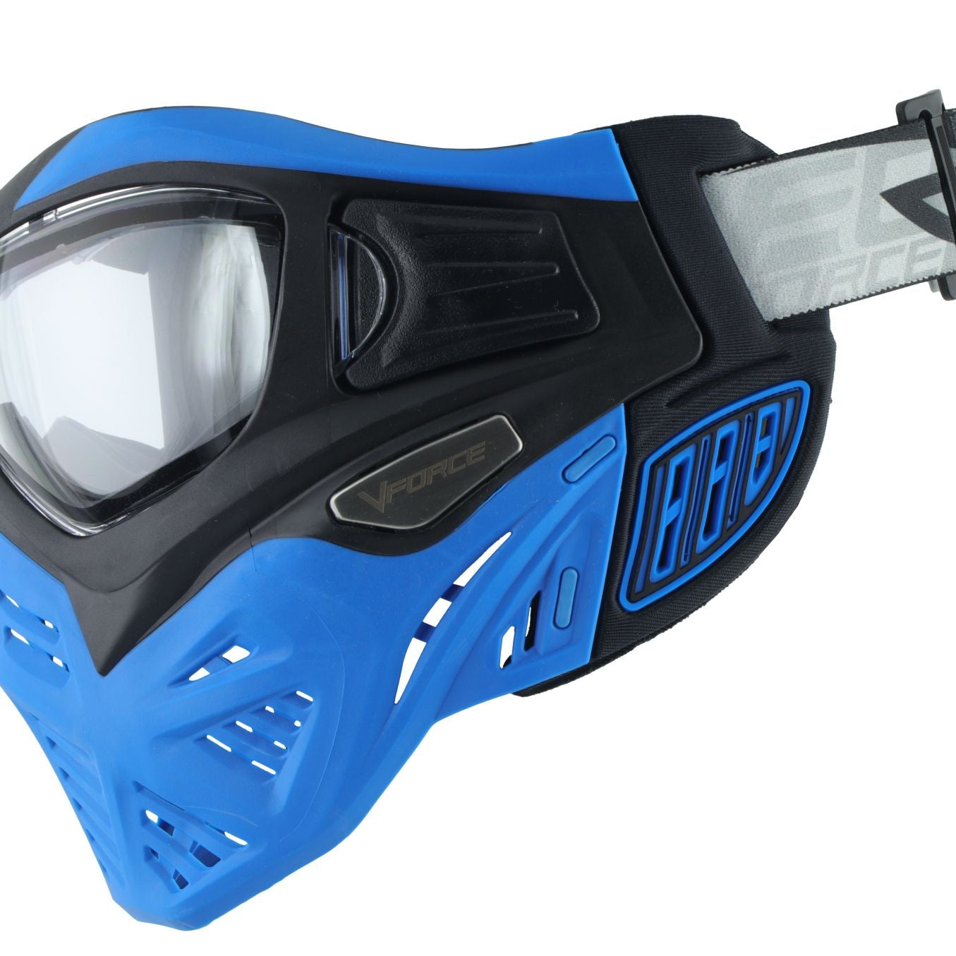 V-Force Grill 2.0 Paintball Mask - Azure (Black/Blue)