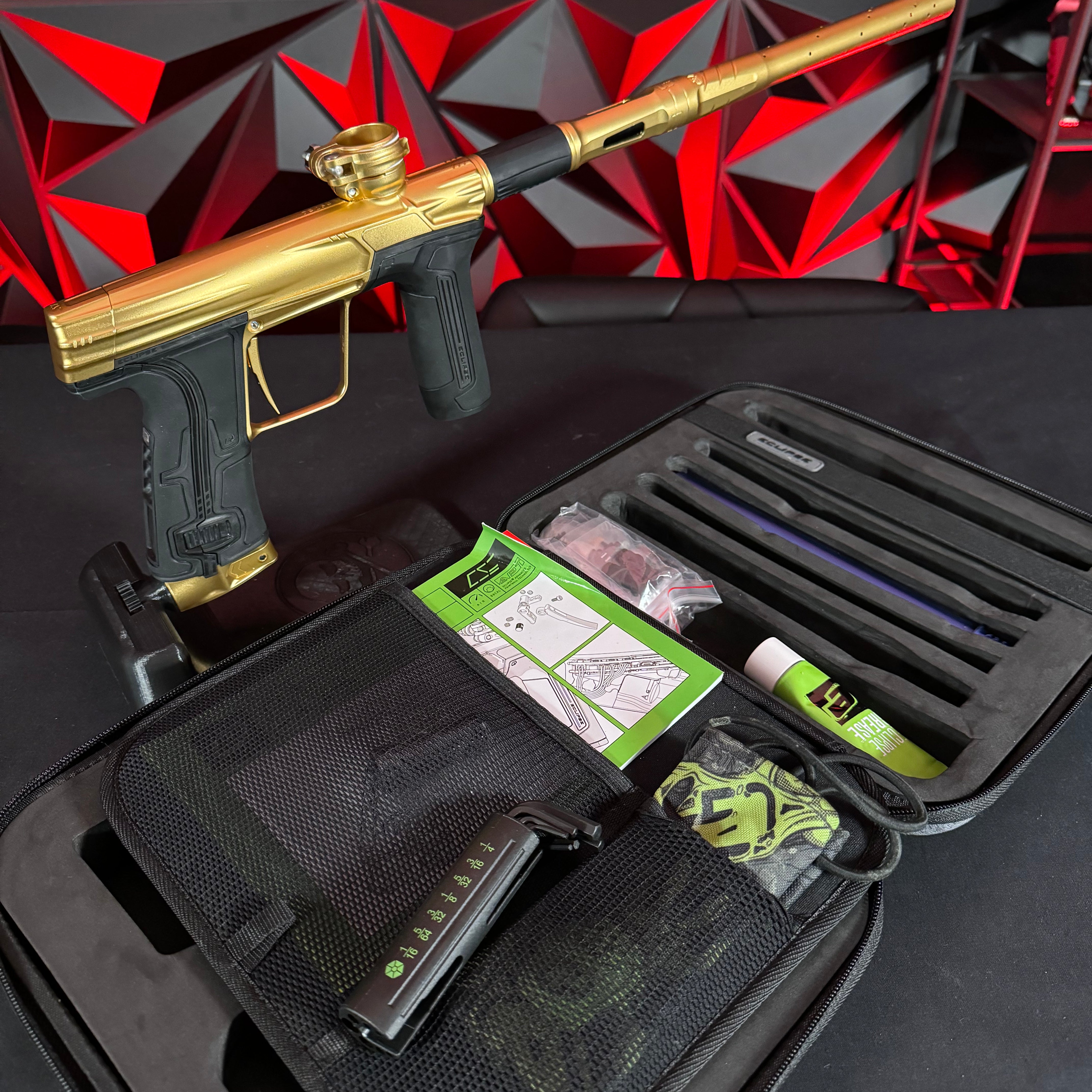 Used Planet Eclipse CS3 Paintball Gun - Gold