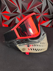 Used JT Proflex Paintball Mask - OG Red Frames & OG Clear Bottoms