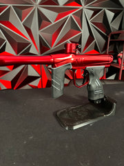 Used Dye DSR+ Paintball Gun - Polished Red/Black w/ IM Pro Kit