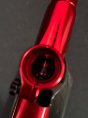 Used Dye DSR+ Paintball Gun - Polished Red/Black w/ IM Pro Kit