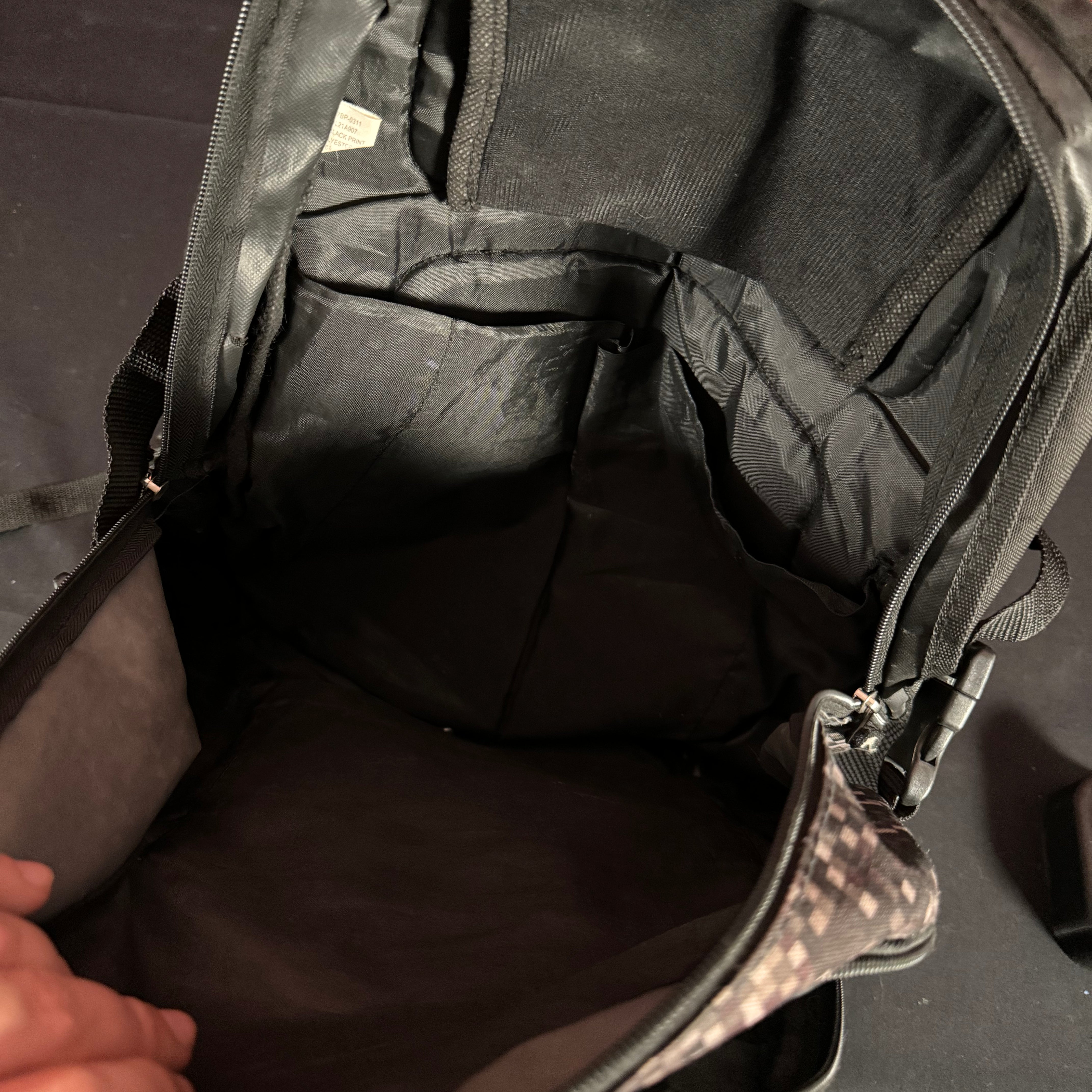 Used Camoflauge Bookbag