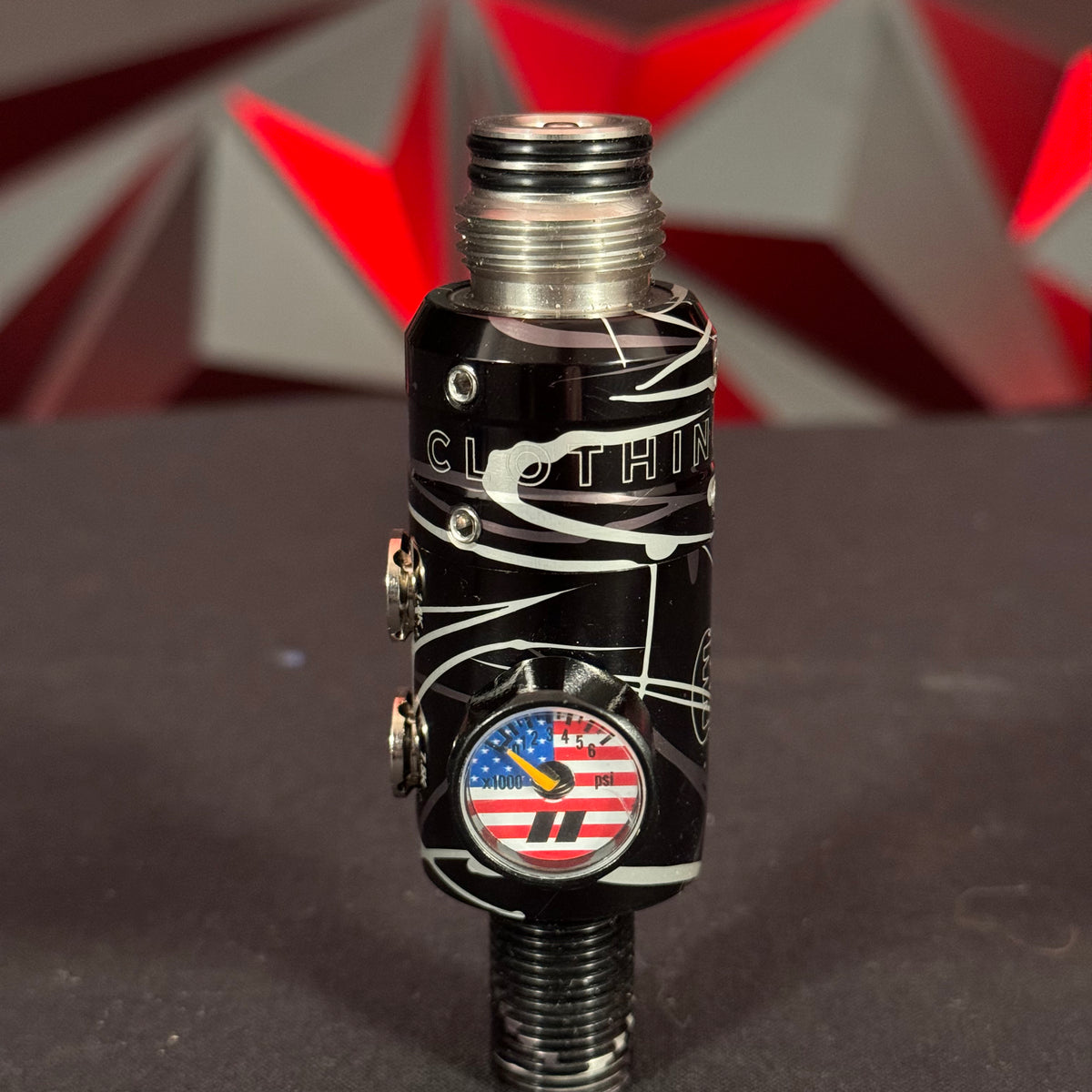 PowerHouse TKO Paintball HP Régulateur (300Bar/4500PSI) NOIR/ARGENT SPLASH PowerHouse TKO Paintball HP Régulateur (300Bar/4500PSI) NOIR/ARGENT SPLASH