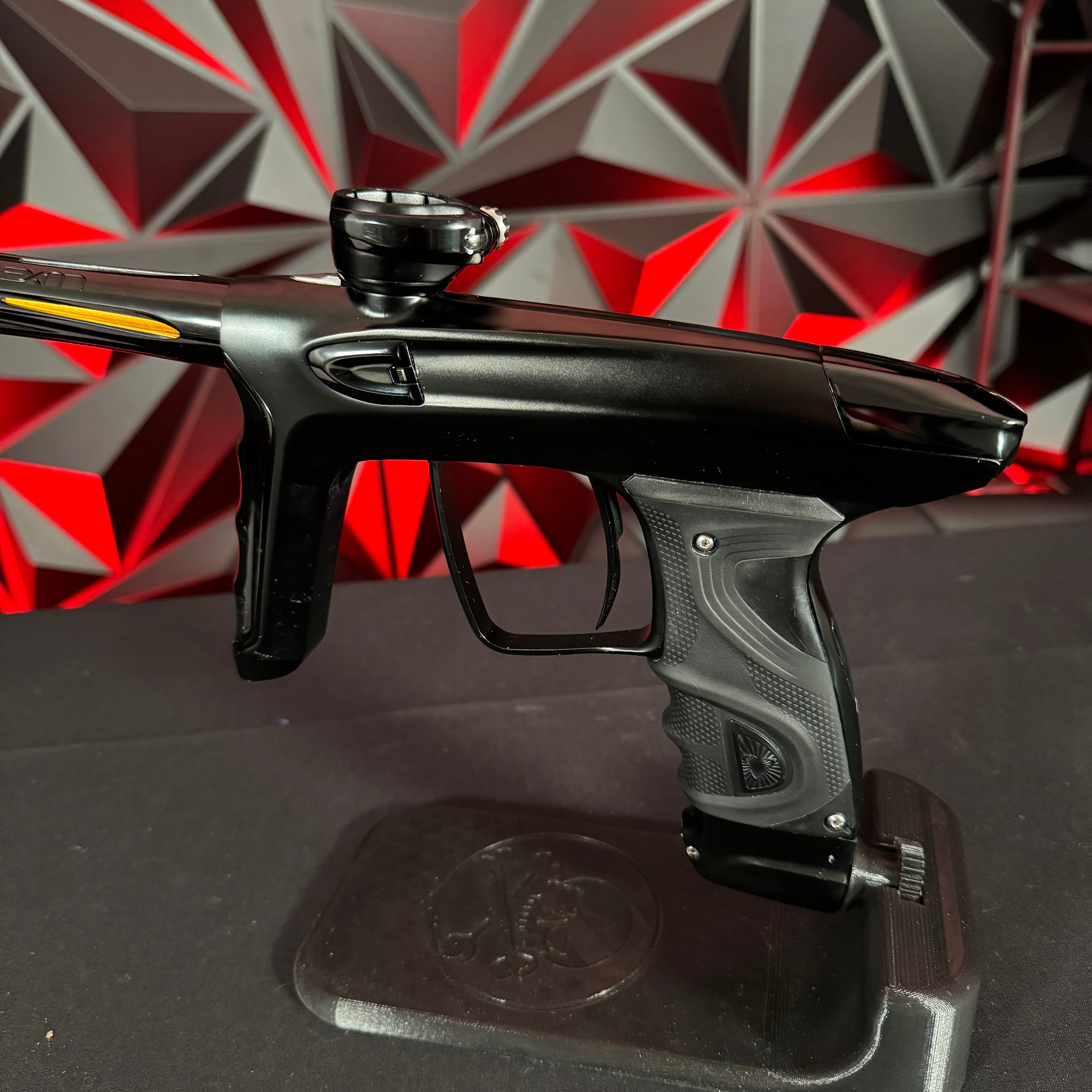 Used DLX TM40 Paintball Gun - Black w/Custom Engraving