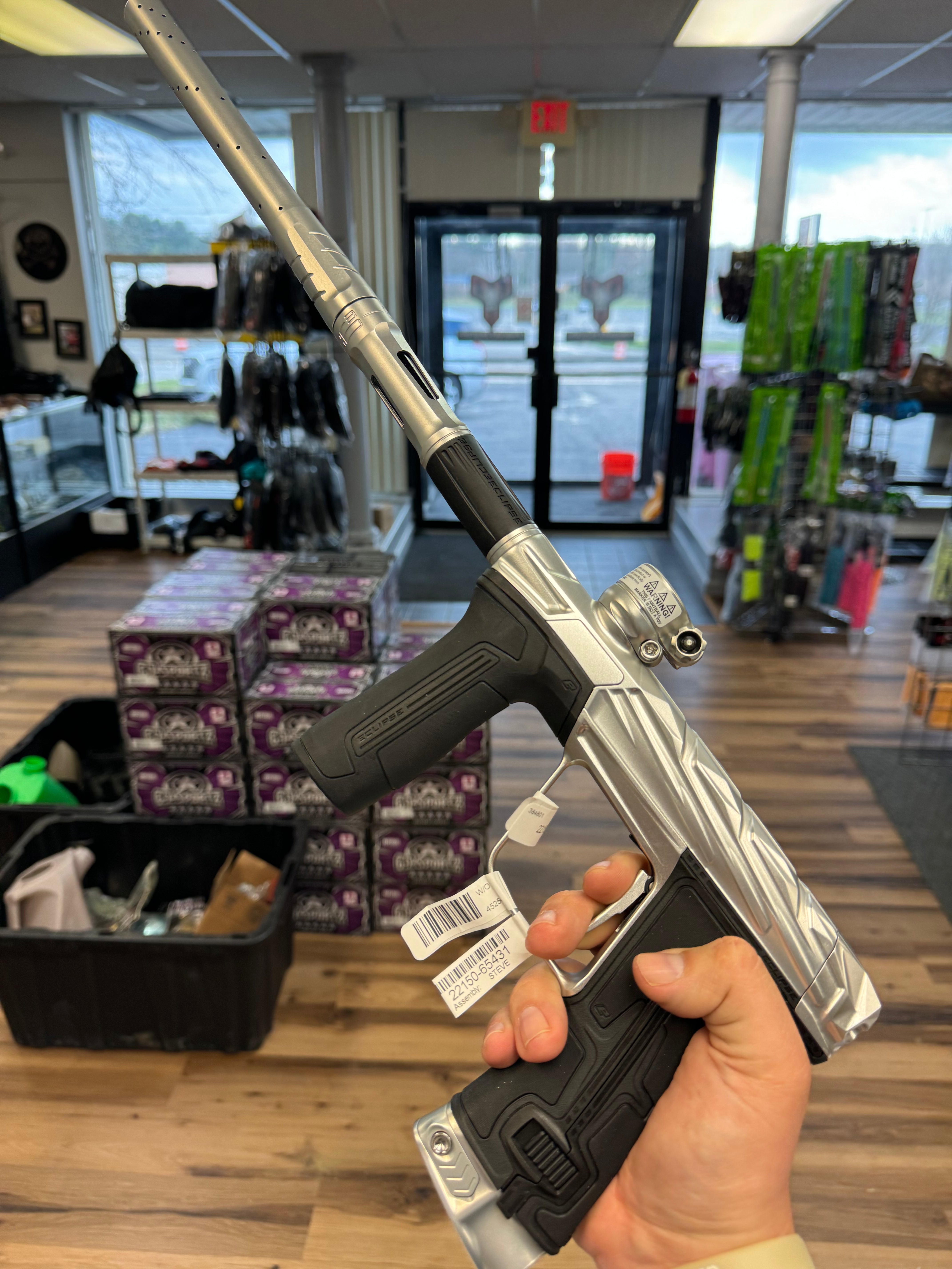 Infamous Limited Edition Planet Eclipse CS3 Paintball Gun - Pure