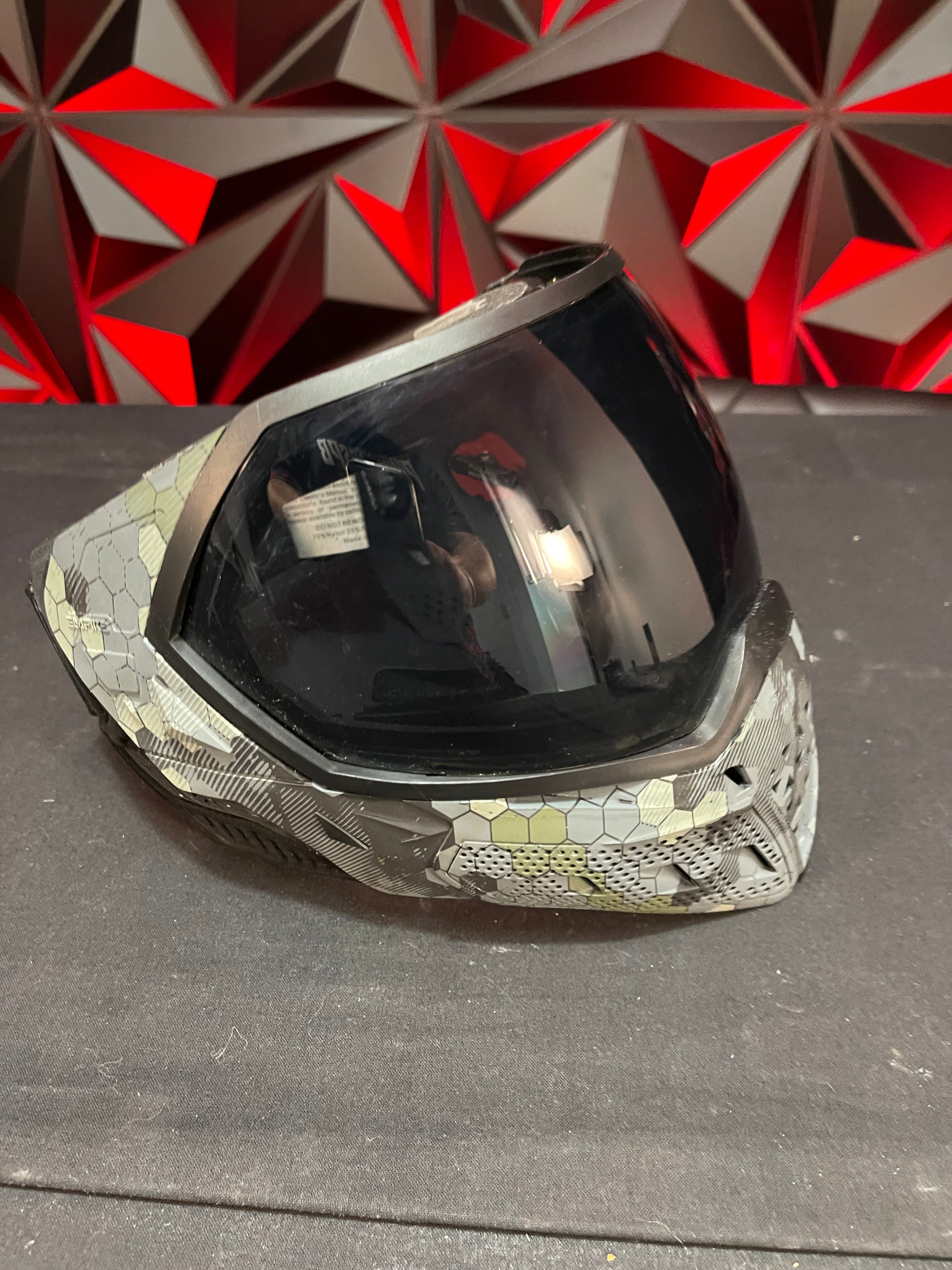 Used Empire EVS Paintball Mask - Hex Camo