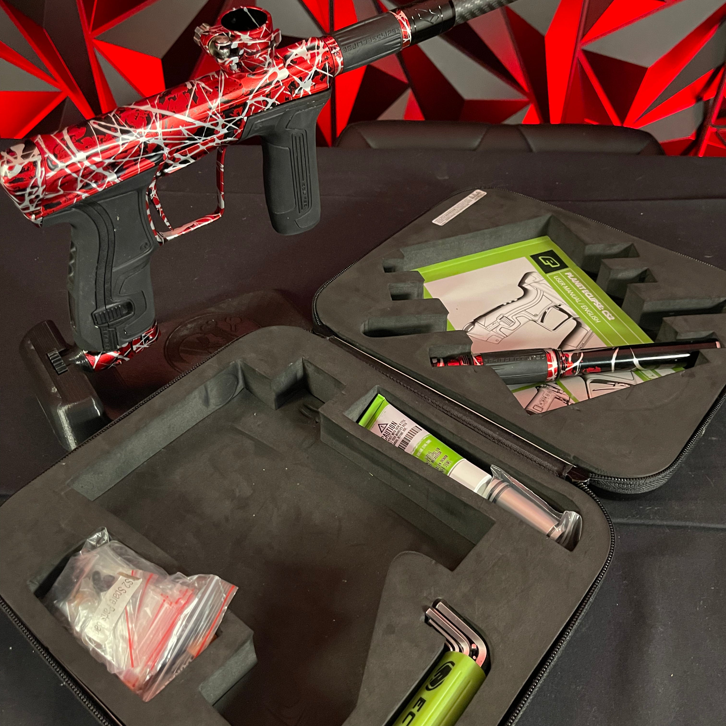 Used Planet Eclipse CS2 Paintball Gun - Fire 2 Splash