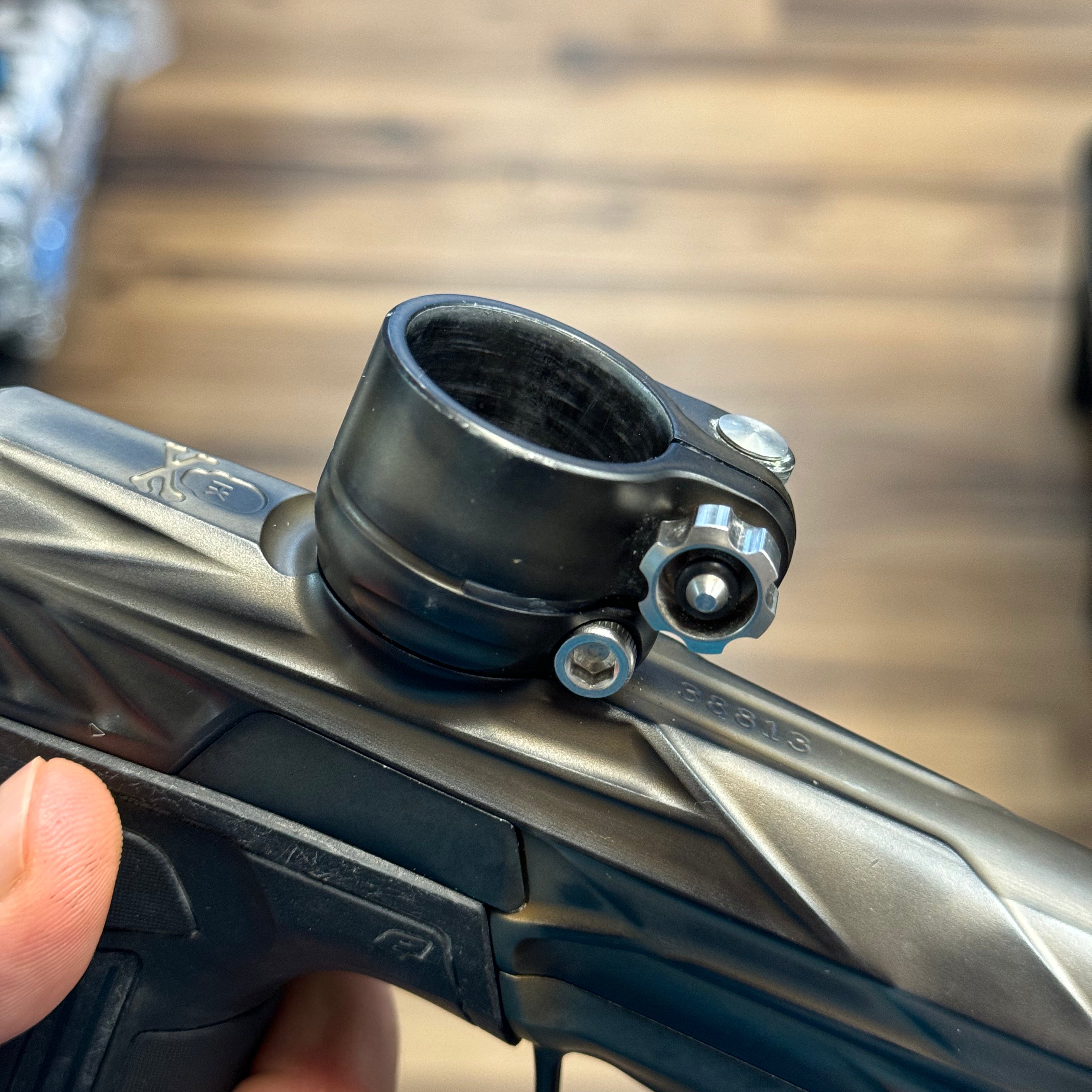 Used Planet Eclipse/HK Army CS2 Pro Invader Paintball Gun - Dust Tan Acid Wash w/ 3 FL Backs