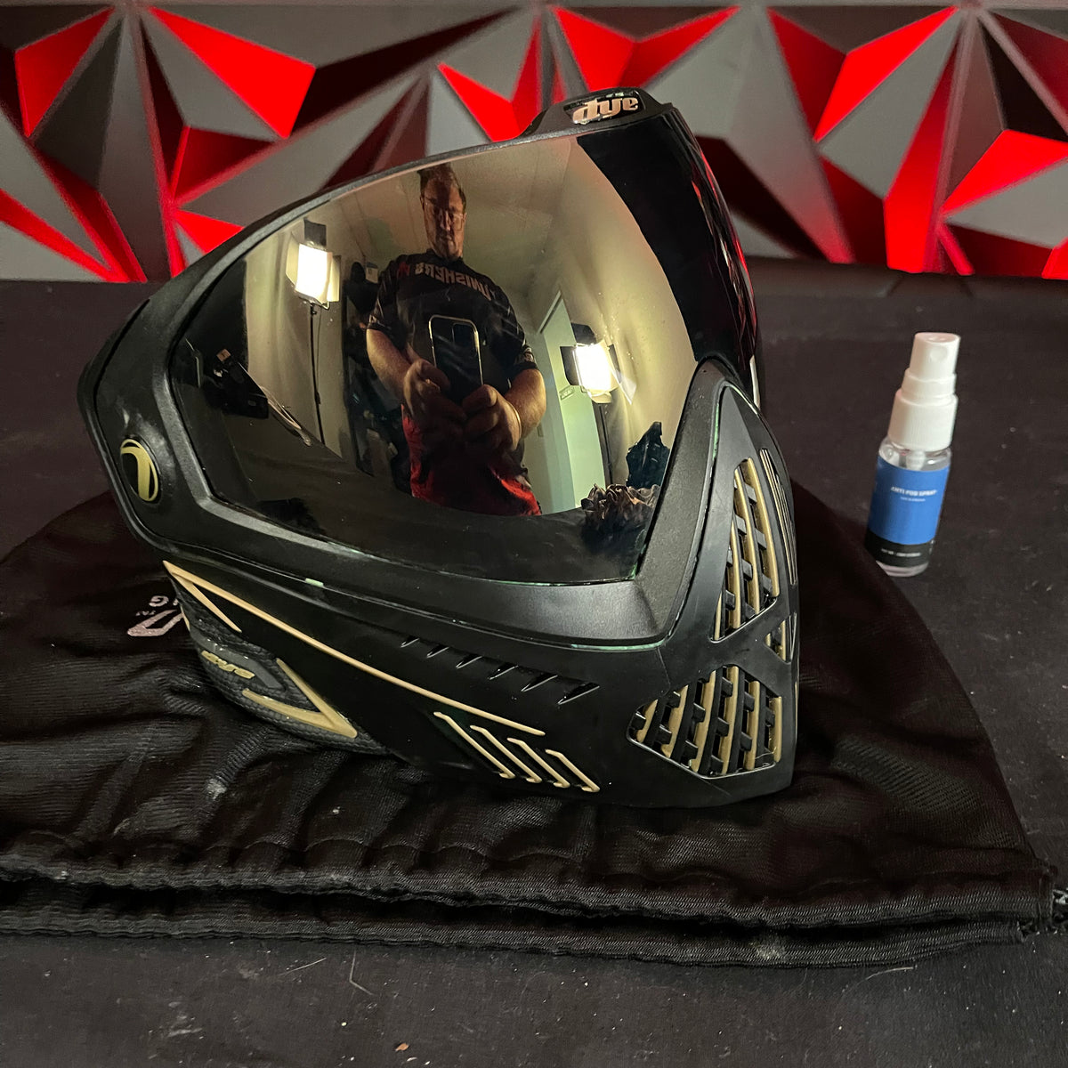 Used Dye I5 Paintball Goggle - Onyx Gold