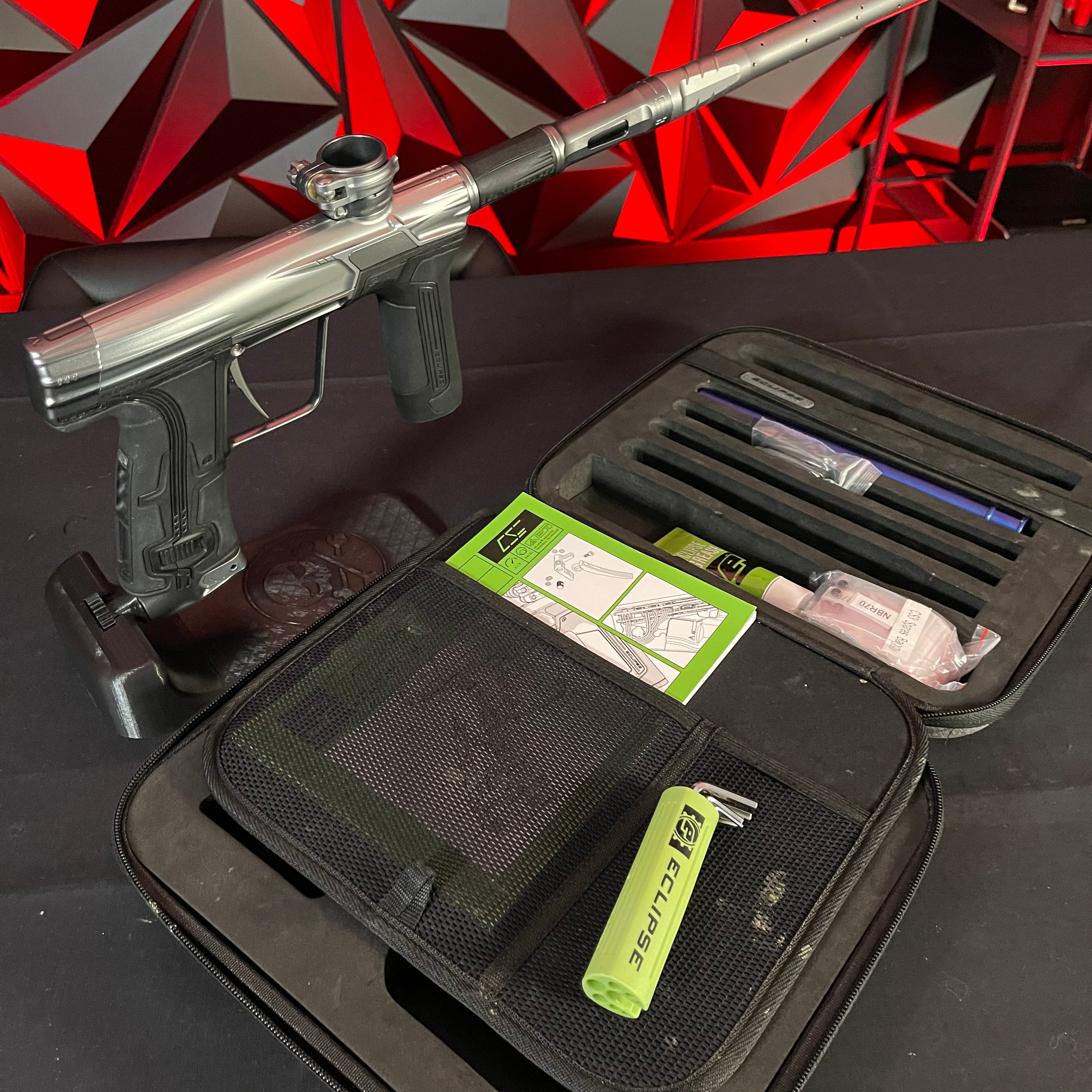 Used Planet Eclipse CS3 Paintball Gun - Light Grey/Dark Grey