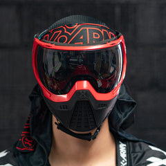 HK Army KLR Goggle - Blackout Red