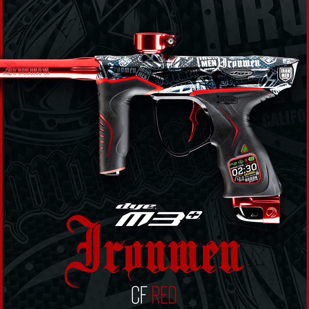 Dye M3+ Paintball Gun - IM CF Red