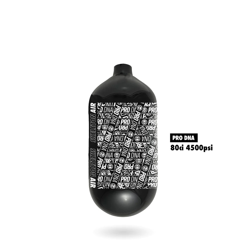 Infamous Pro DNA Skeleton Air Hyperlight Paintball Tank (Bottle Only) 80ci / 4500psi