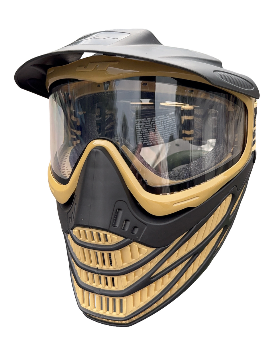 ダブルインパクトシェイプ New Battleship Gray JT Flex 8 Goggle – Paintball Retro