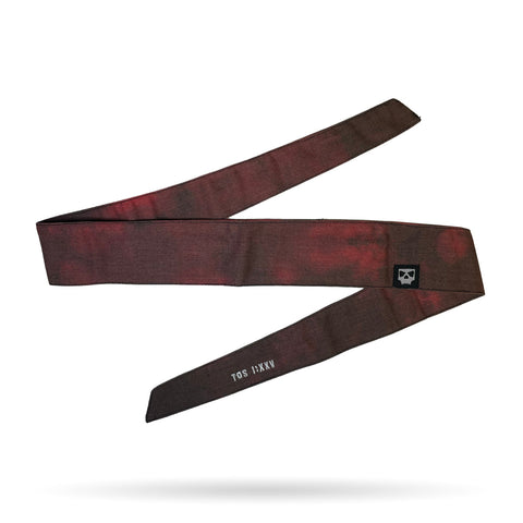 Infamous LE Tie Dye Headband - Red