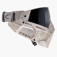 Carbon ZERO GRX Paintball Mask - More Coverage - LE Fractured Bone