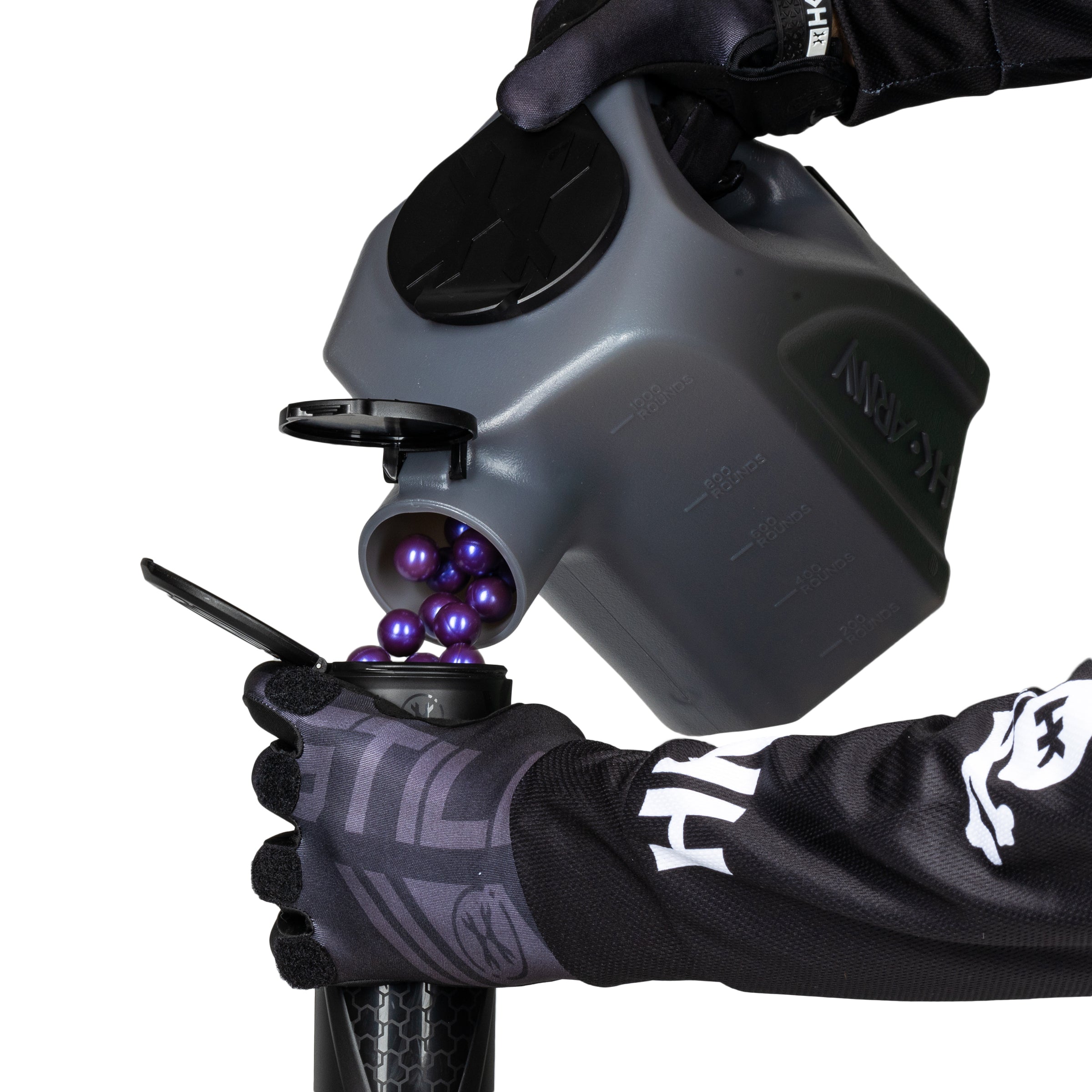 HK Army Paintball Ball Hauler - Dark Smoke