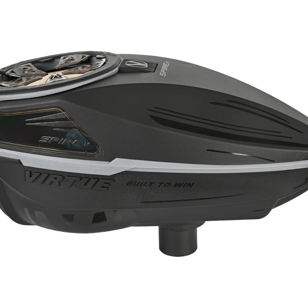 Virtue Spire 5 Paintball Loader - Black/Grey