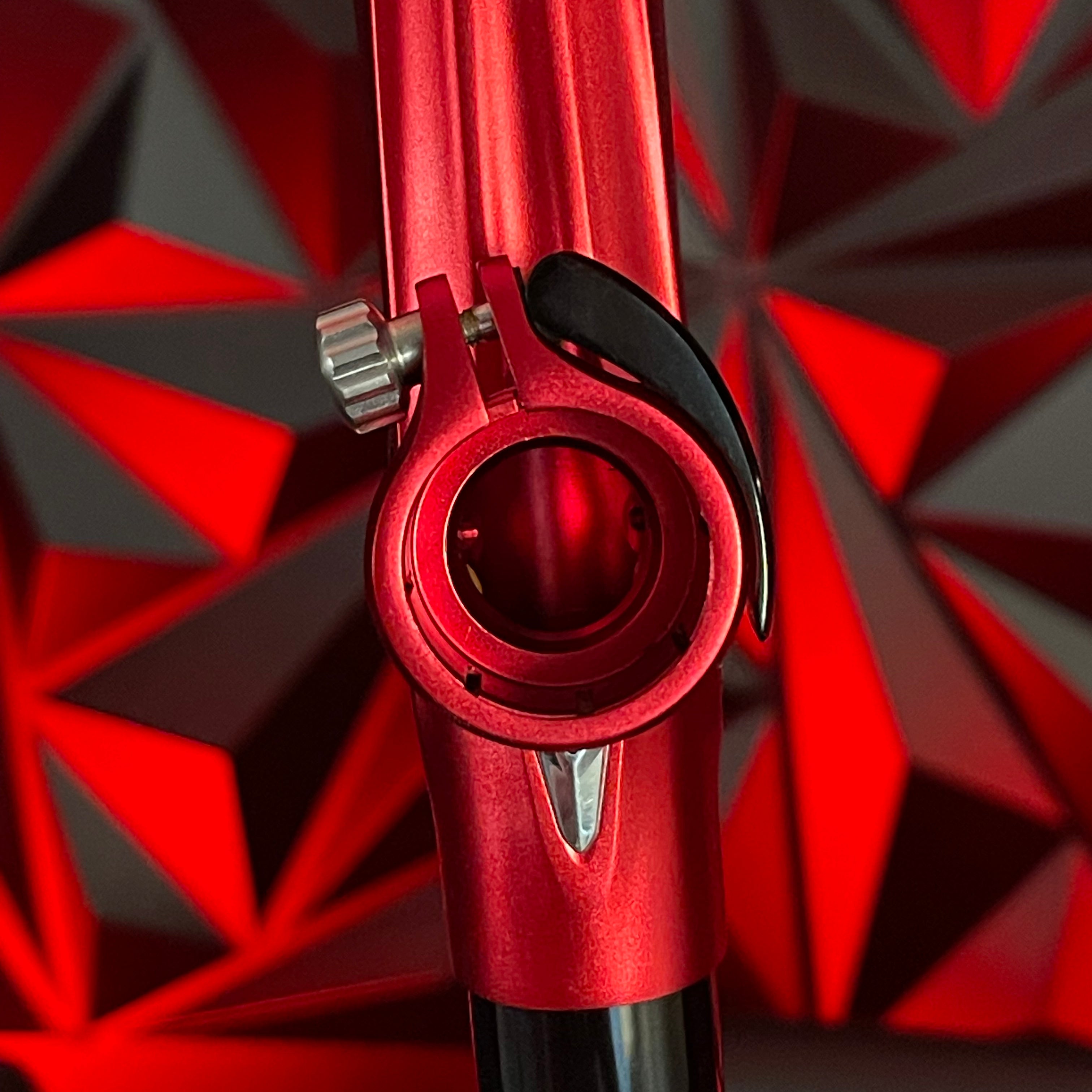 Used DLX Luxe TM40 Paintball Gun- Dust Red/Polished Black
