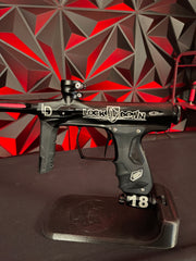 Used Shocker Amp Paintball Gun - LE Black Lockdown Team Edition #18