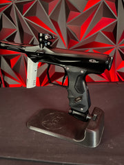 Used Shocker Amp Paintball Gun - Black w/White Front Grip & SSC Soft Tip Bolt
