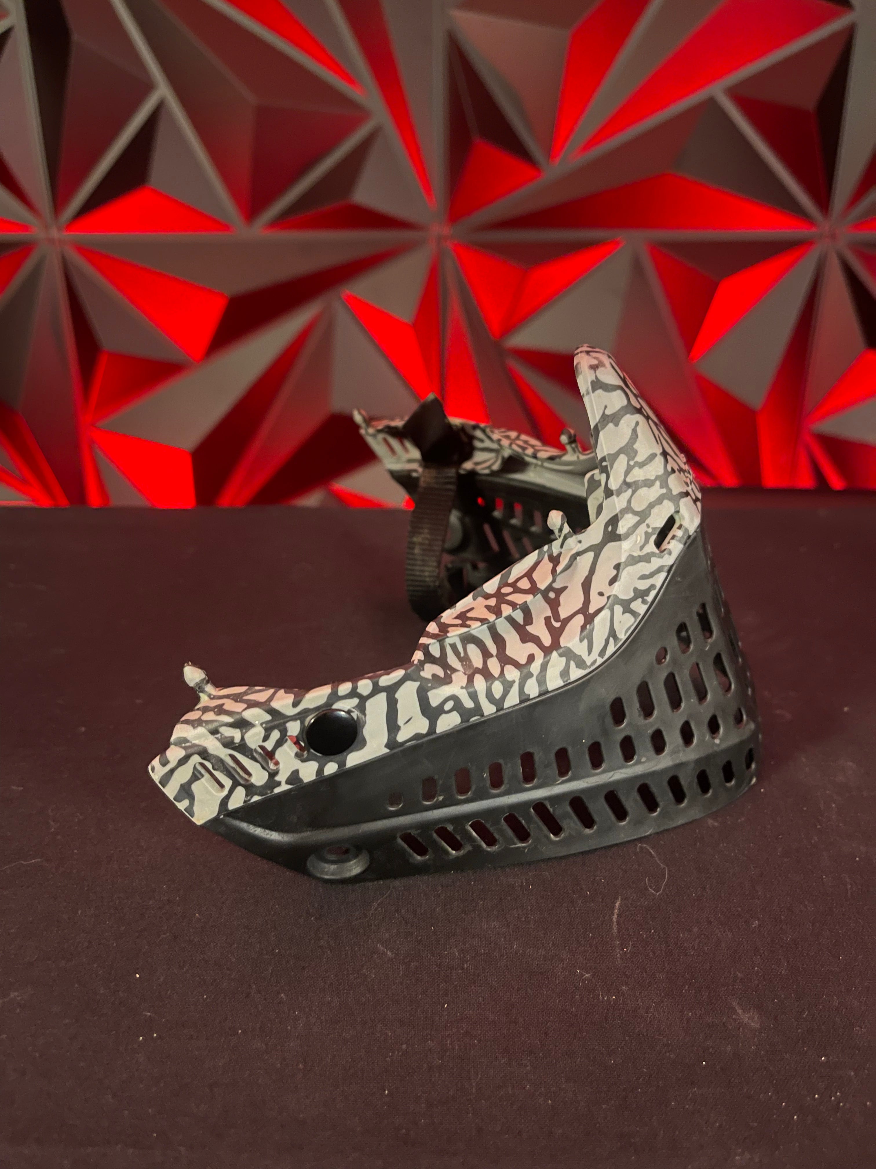 Used JT Proflex Paintball Mask Skirt Assembly - LE Mastodon