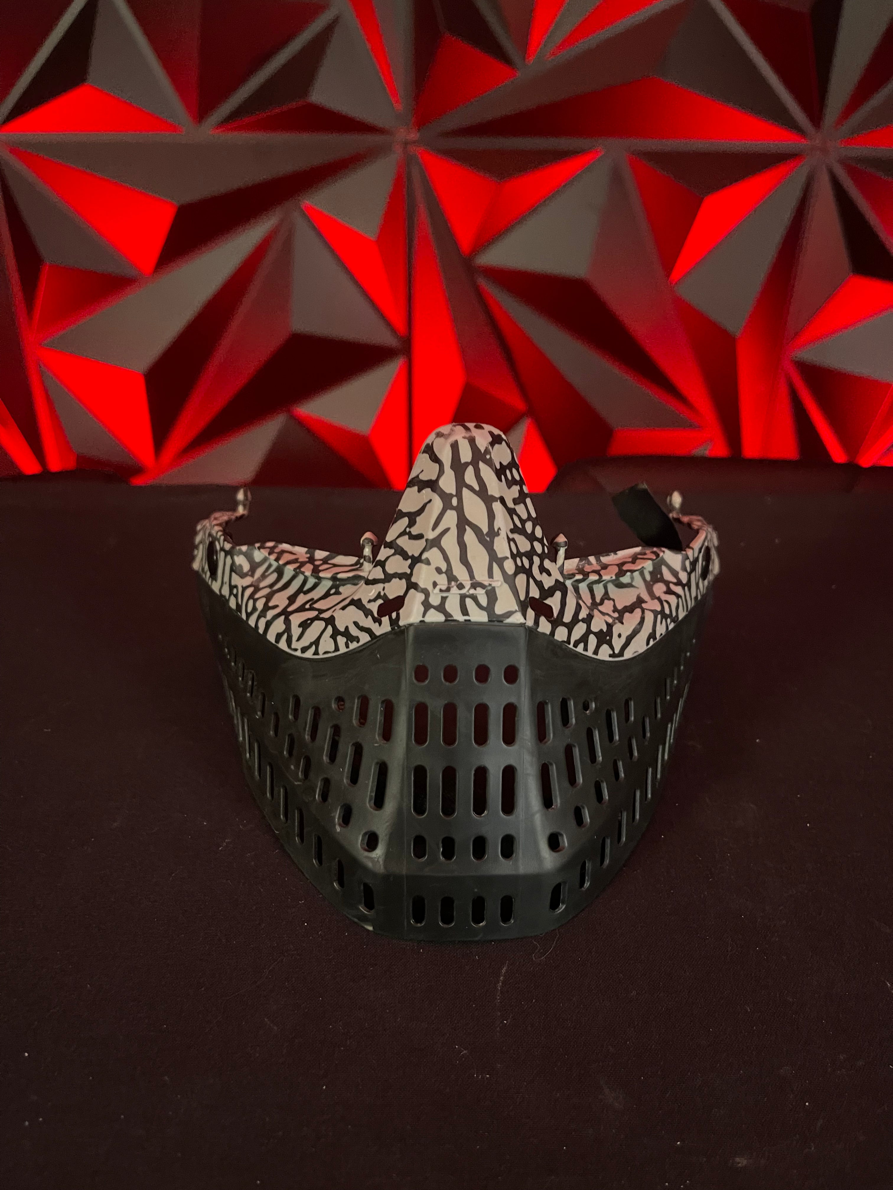 Used JT Proflex Paintball Mask Skirt Assembly - LE Mastodon