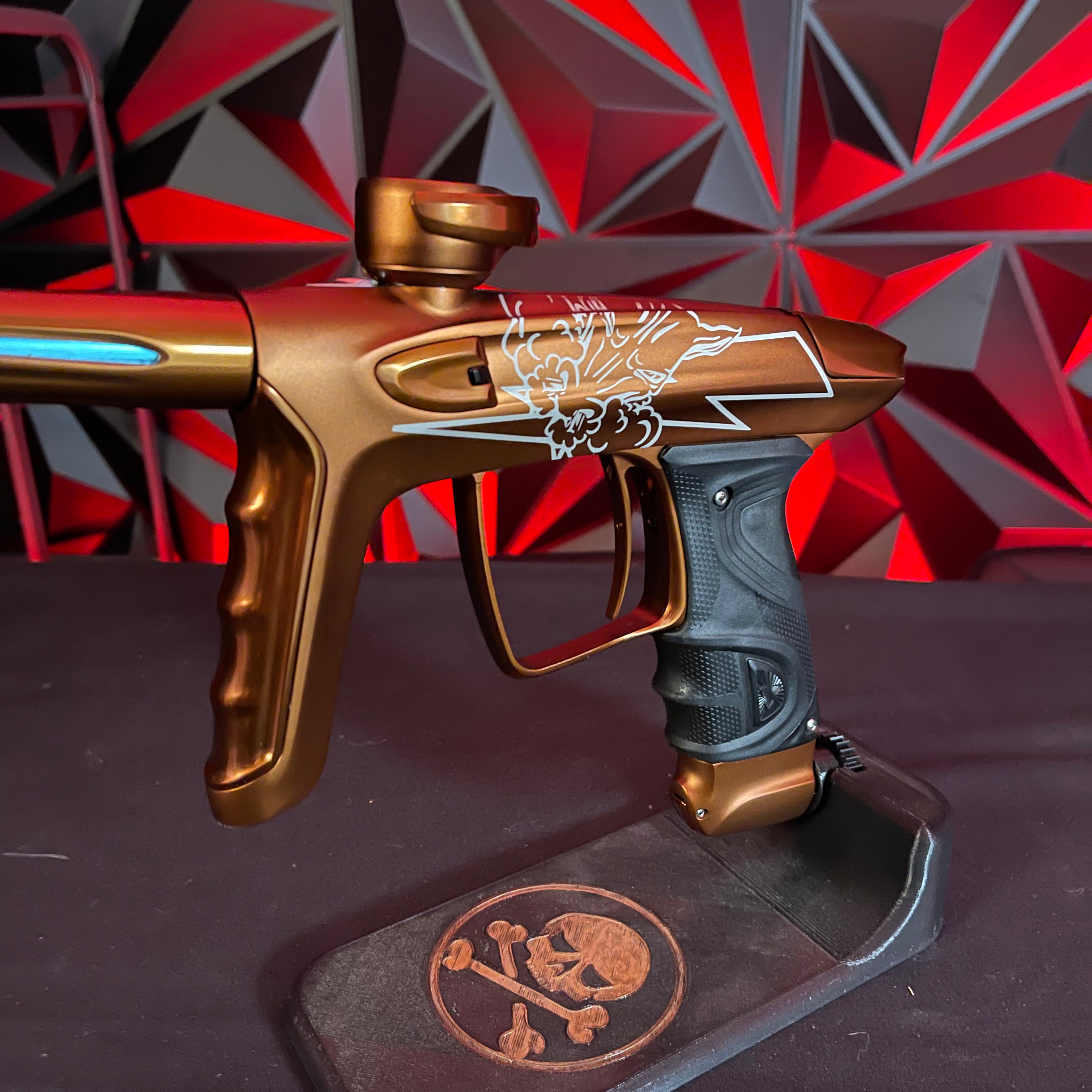 Used DLX Luxe TM40 Paintball Marker - Bronze Thunderhorse