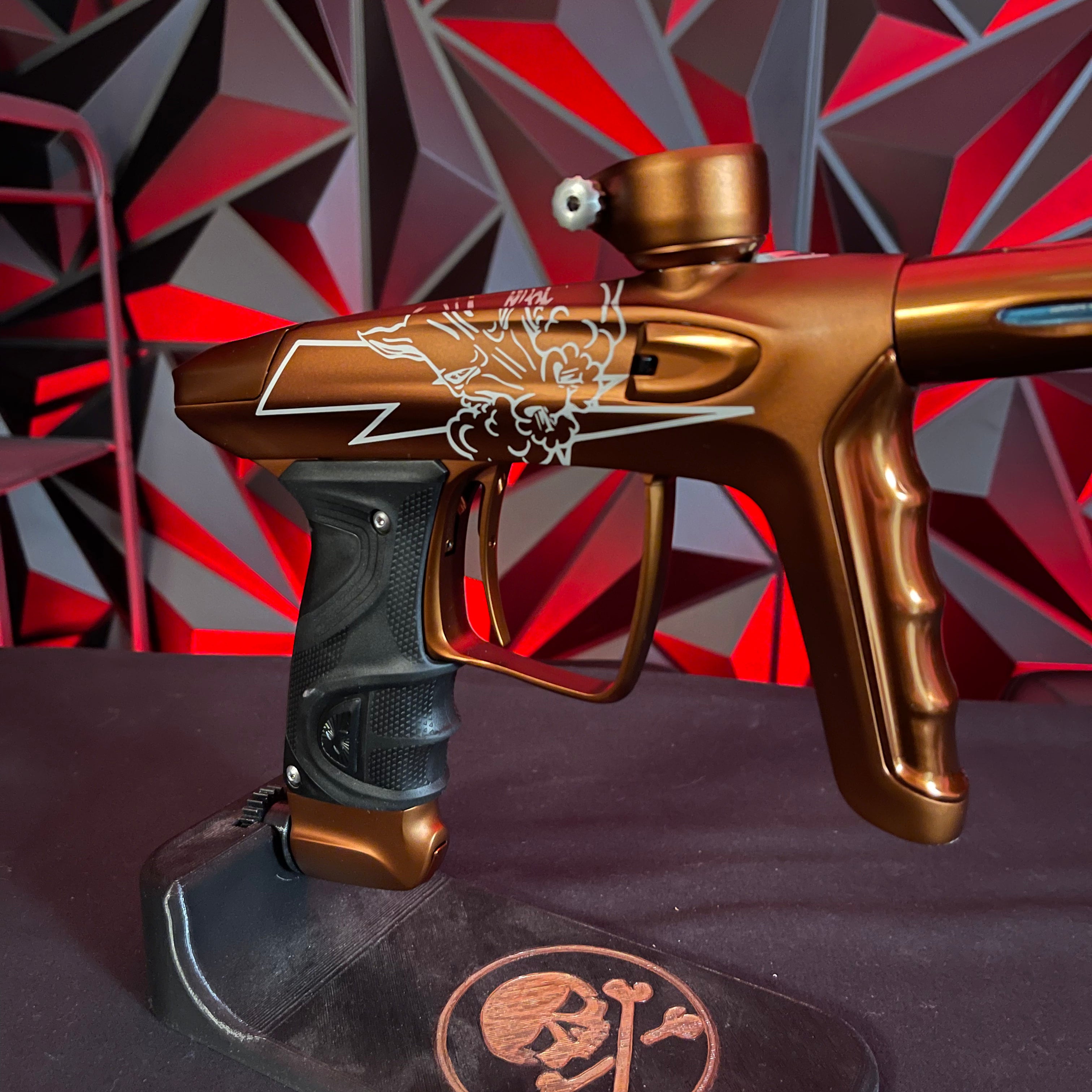Used DLX Luxe TM40 Paintball Marker - Bronze Thunderhorse