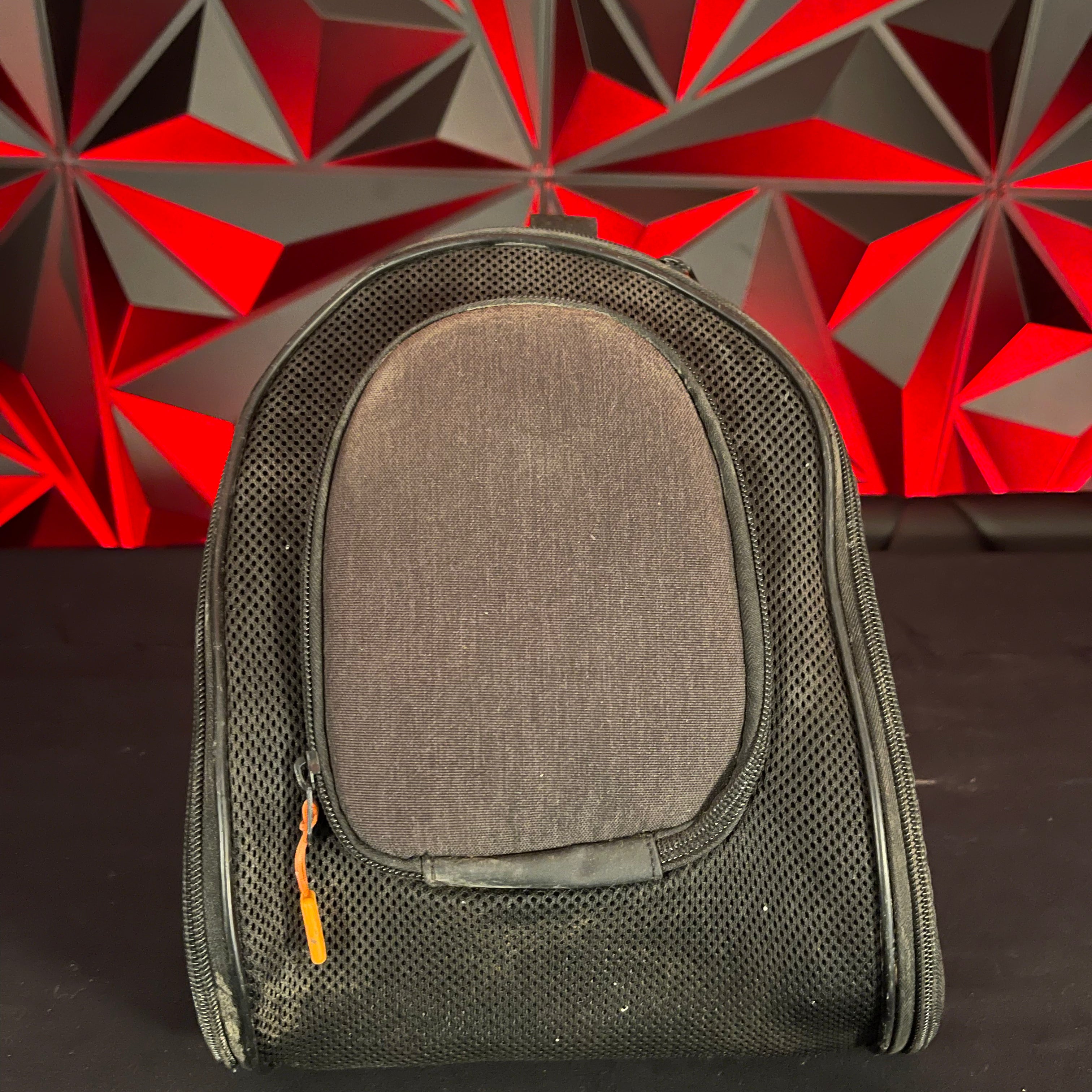 Used V-Force Grill Paintball Mask - Black w/ 1 additional lens and Carbon Goggle Case