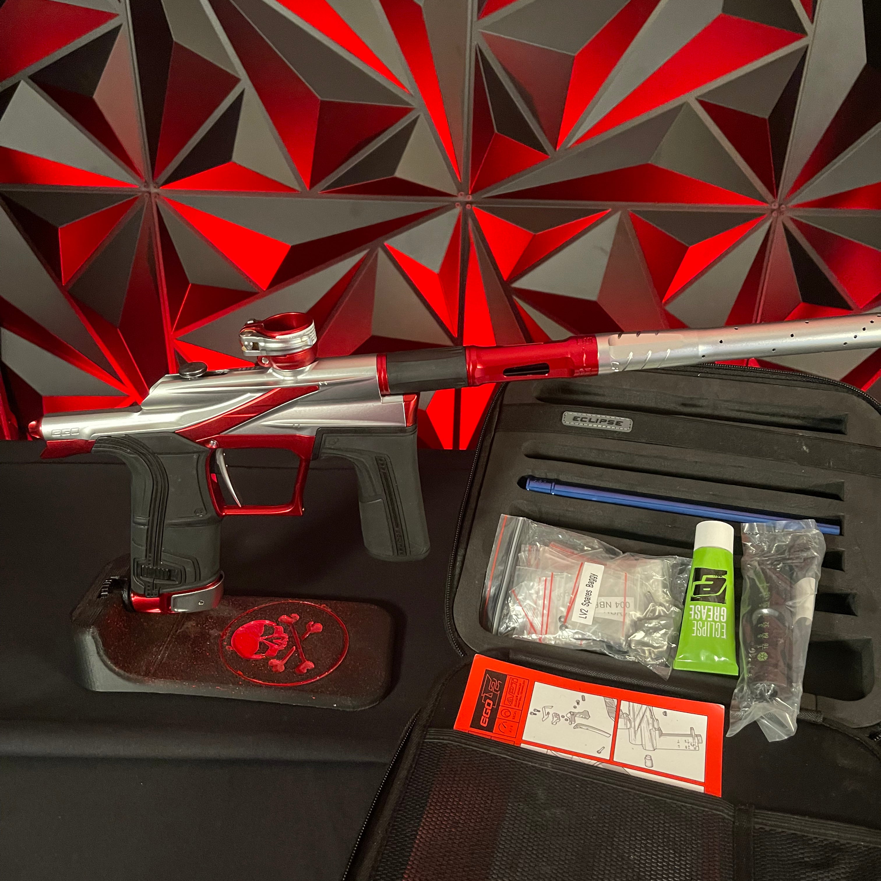 Used Planet Eclipse LV2 Paintball Gun - Revolution w/ Infamous Deuce Raptor Trigger