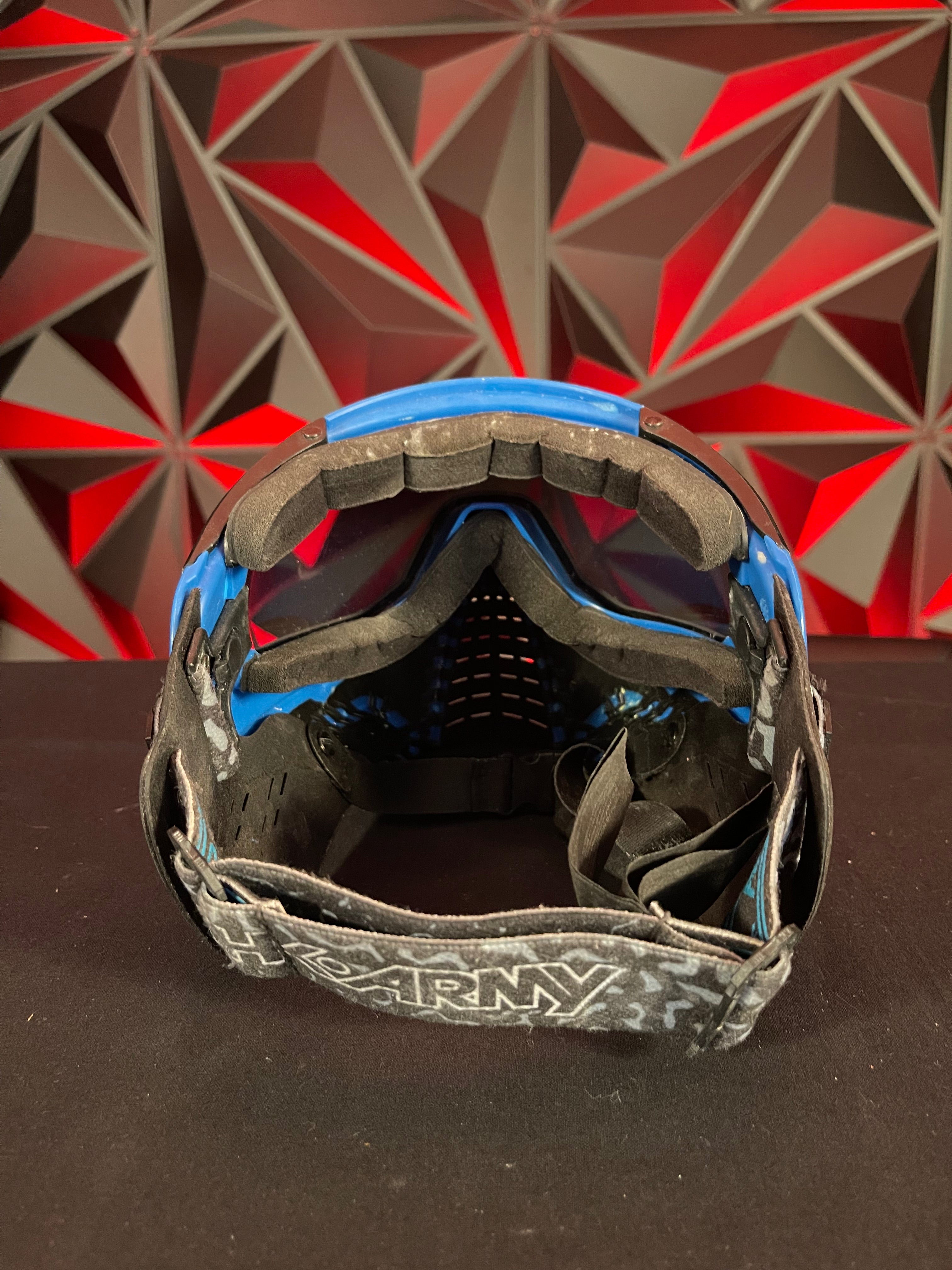 Used HK Army KLR Paintball Mask - Royal (Black/Blue)