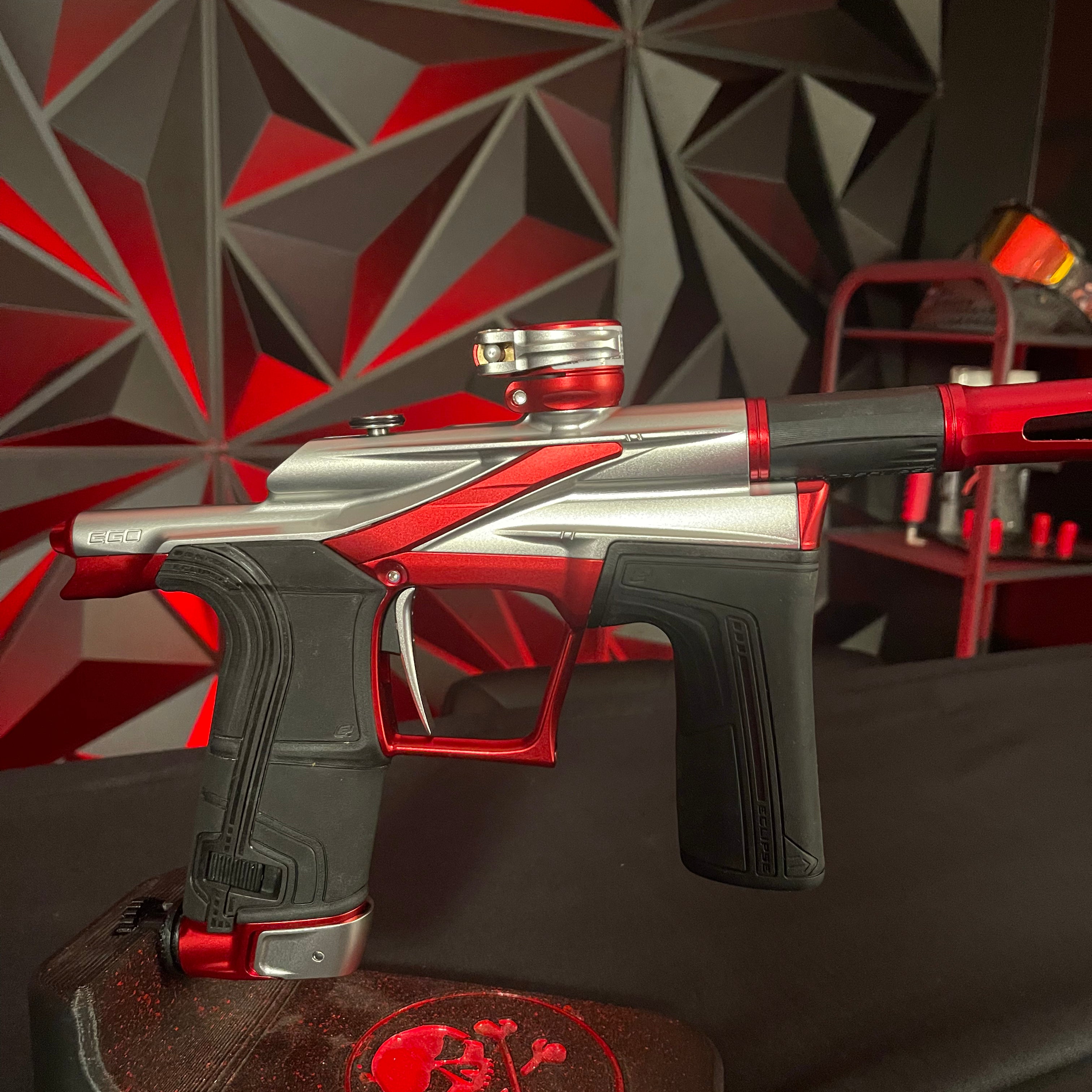 Used Planet Eclipse LV2 Paintball Gun - Revolution w/ Infamous Deuce Raptor Trigger