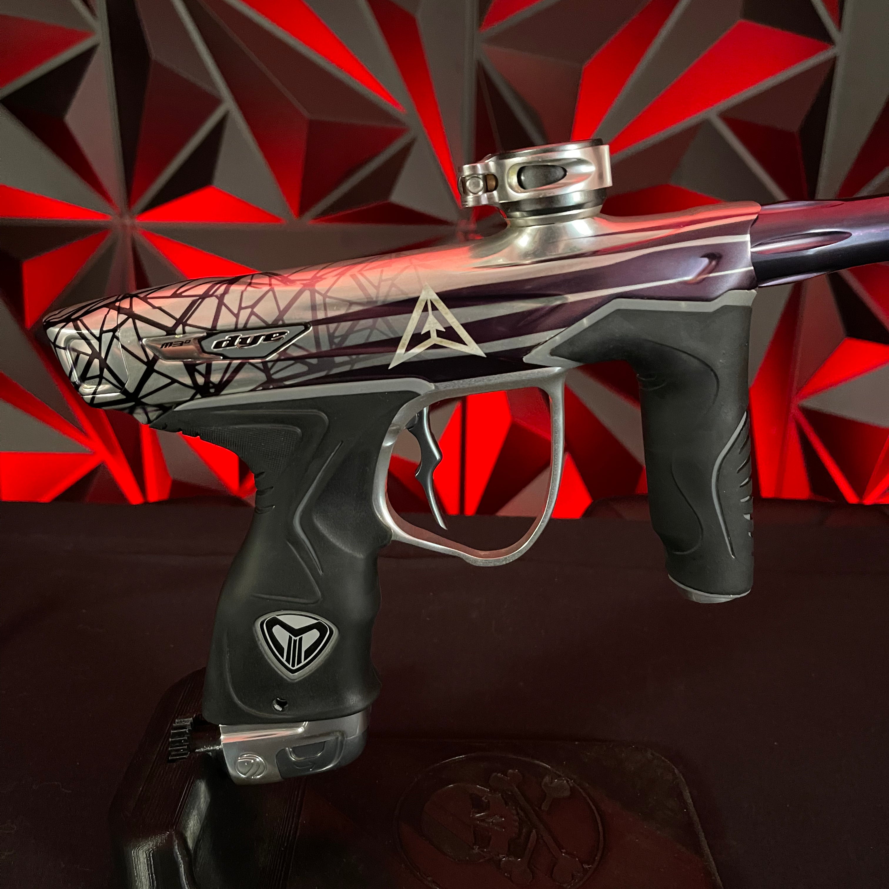 Used Dye M3+ Paintball Marker - Columbus LVL Up Edition w/MOSAir Charging Pad