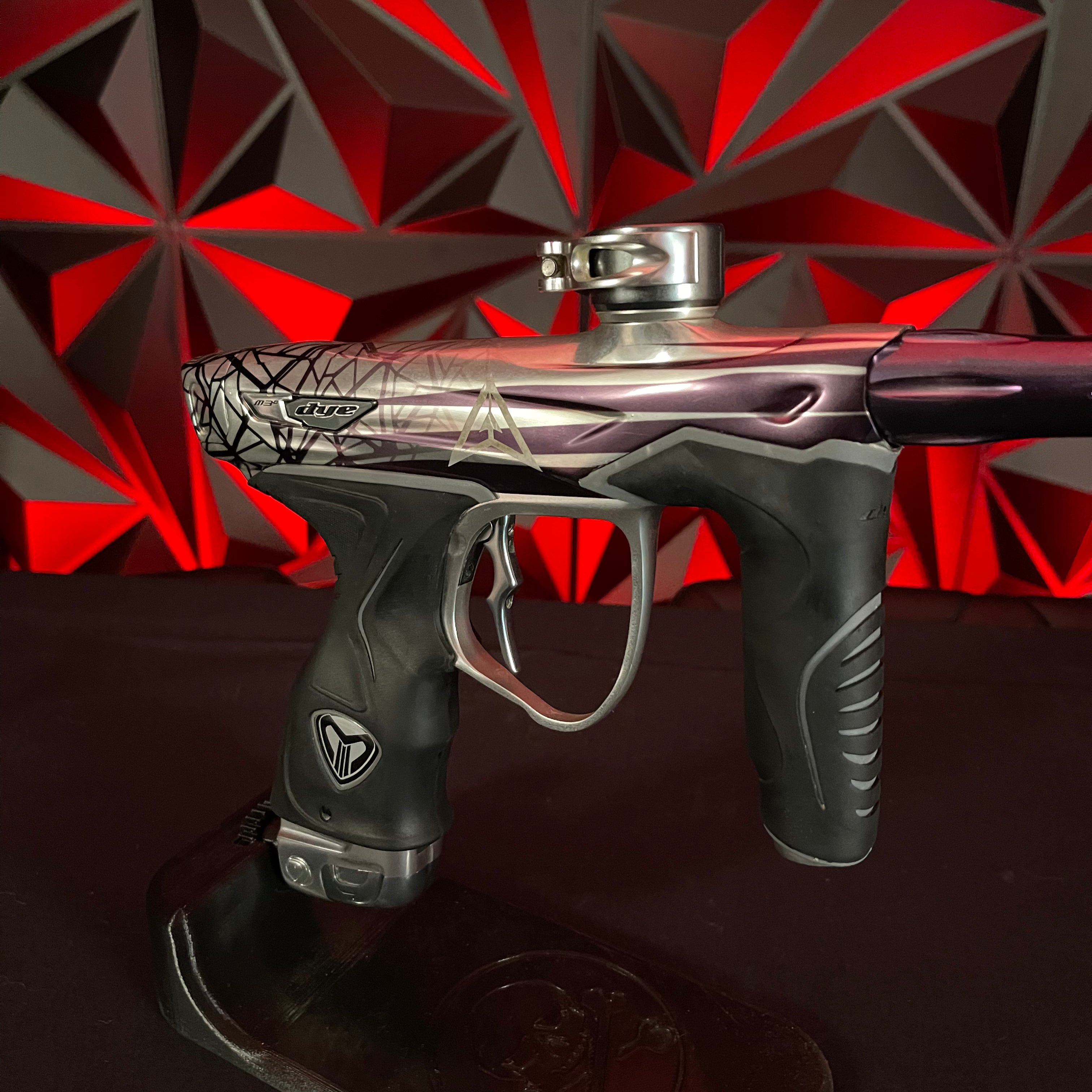 Used Dye M3+ Paintball Marker - Columbus LVL Up Edition w/MOSAir Charging Pad