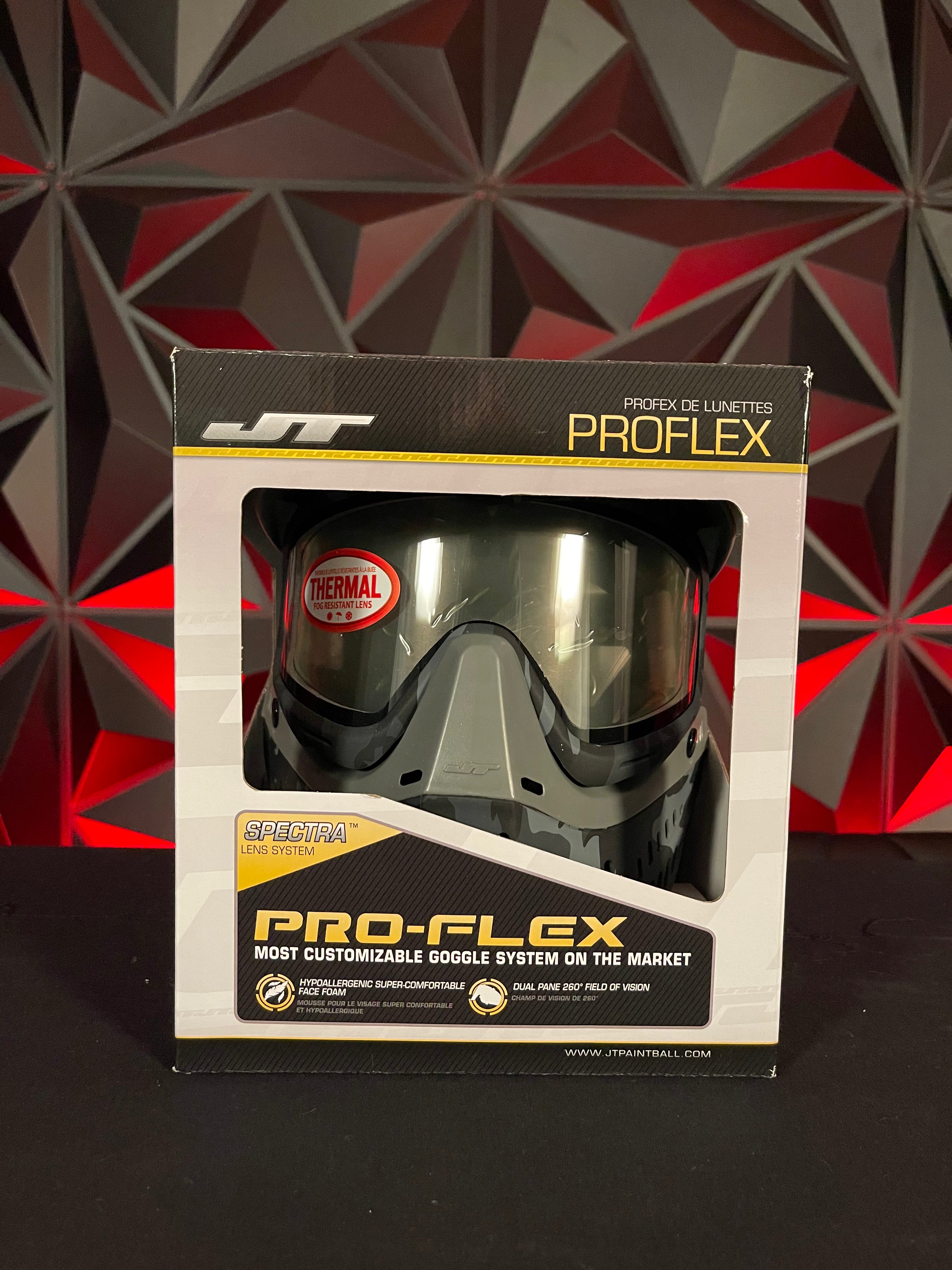 Used JT Spectra Proflex Paintball Mask - LE Urban Camo