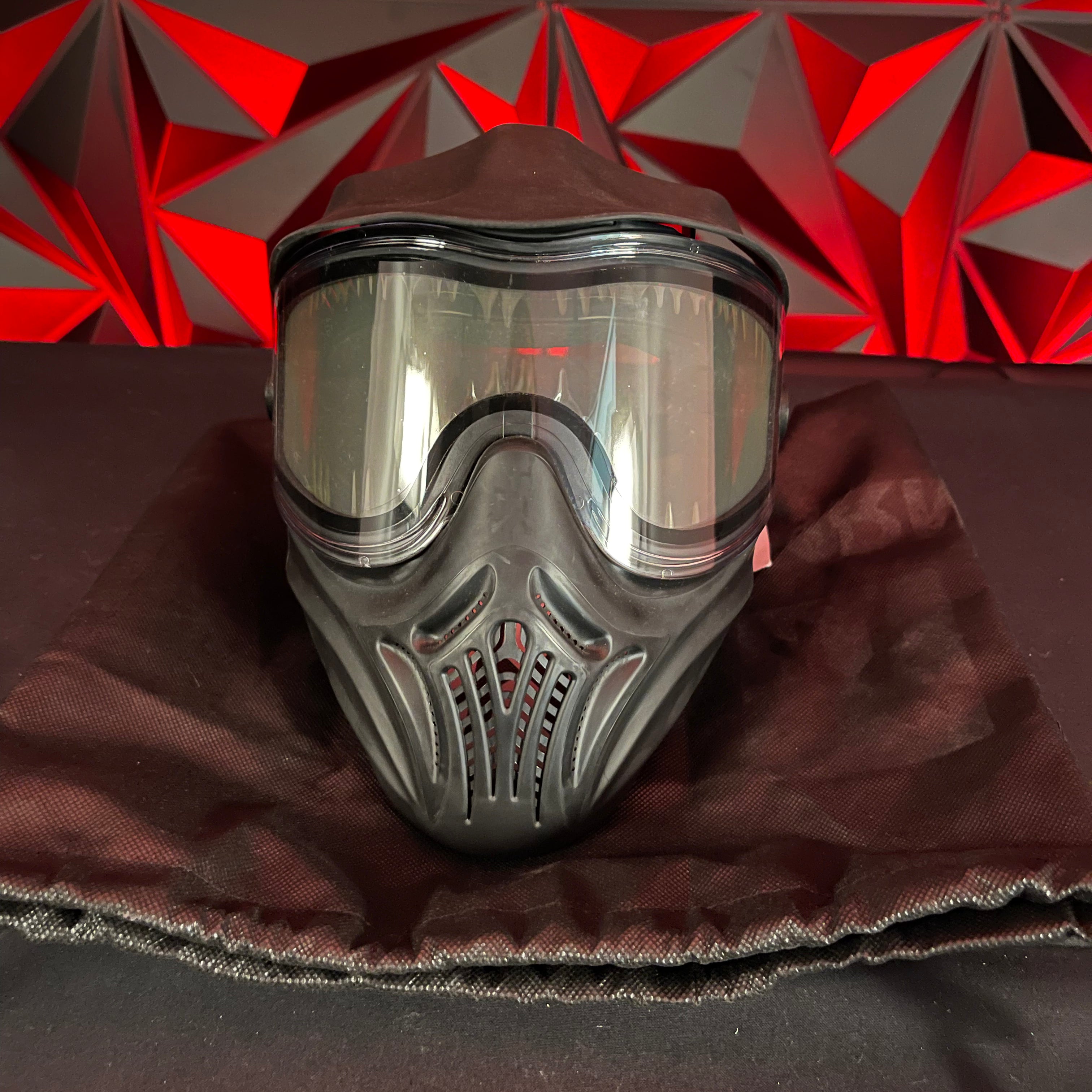 Used Empire Helix Paintball Mask - Black w/Goggle Bag