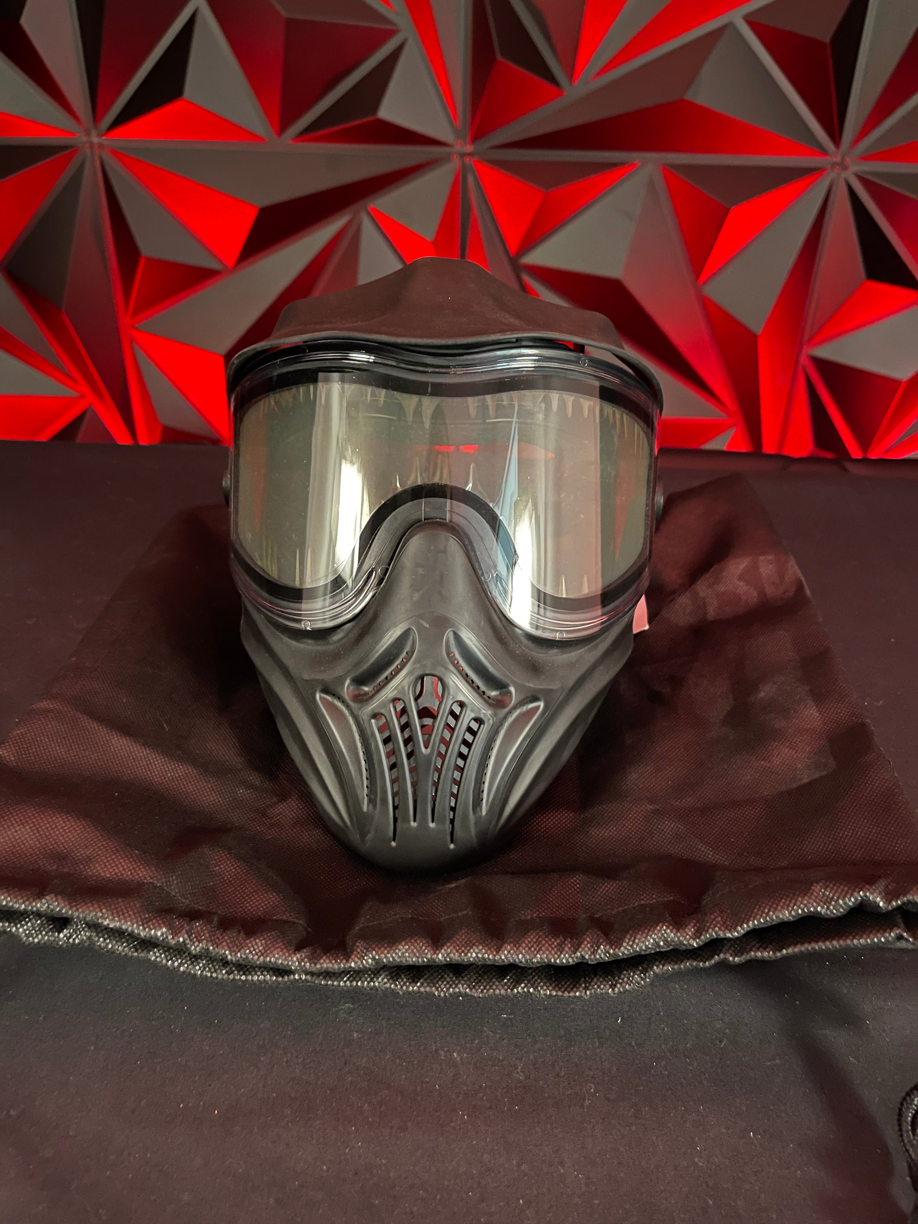 Used Empire Helix Paintball Mask - Black w/Goggle Bag