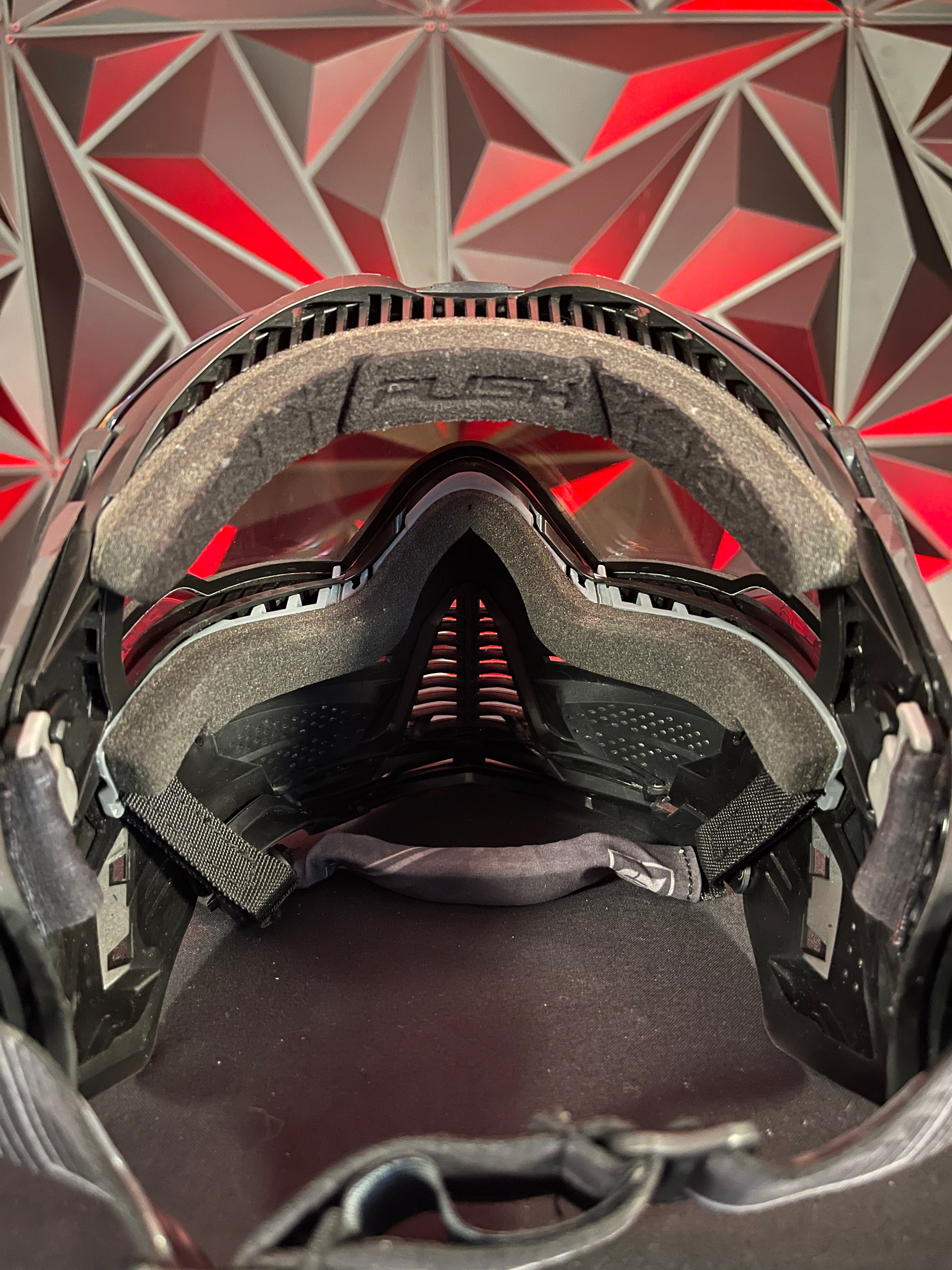 Used Push Unite Paintball Mask - Black Camo