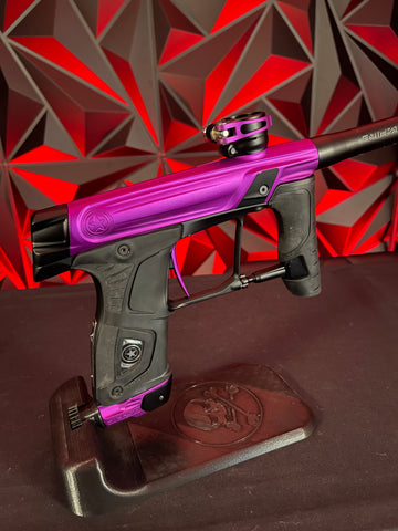 Used GI Sportz/Planet Eclipse Stealth Paintball Gun - Purple/Black w/ 3 Matching Barrel Backs